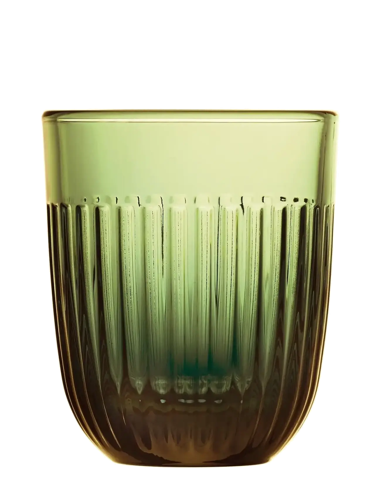 La Rochère - La Rochère Water Glass Ouessant Olive Green, 6 pcs - trinkgläser - green - 2