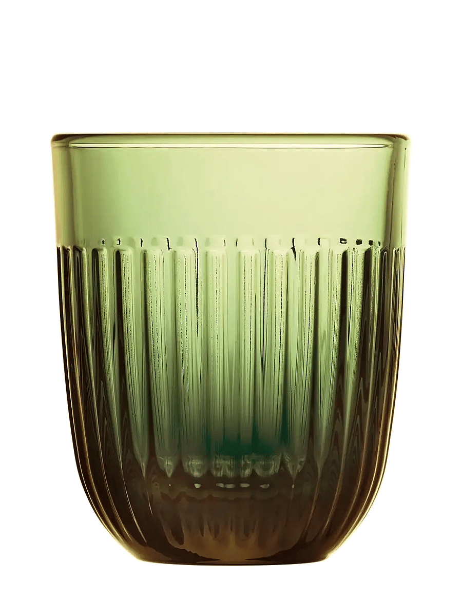 La Rochère - La Rochère Water Glass Ouessant Olive Green, 6 pcs - trinkgläser - green - 2
