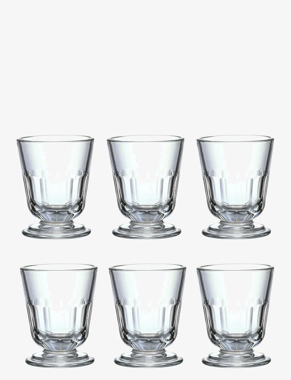 La Rochére - La Rochère Tumbler Perigord, 6 pcs - stiklinės ir bokalai - clear - 0