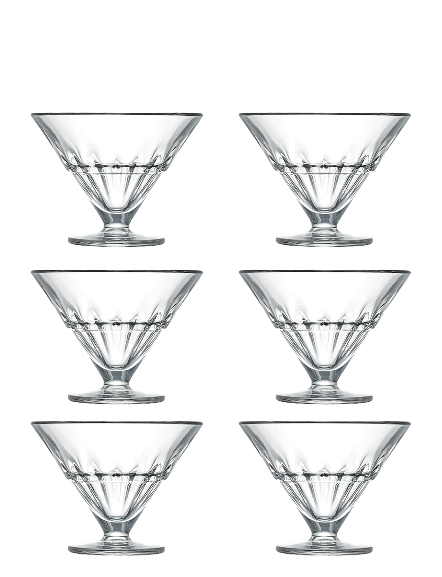 La Rochére - La Rochère Dessert Bowl Excelsior, 6 pcs - servierschalen - clear - 0