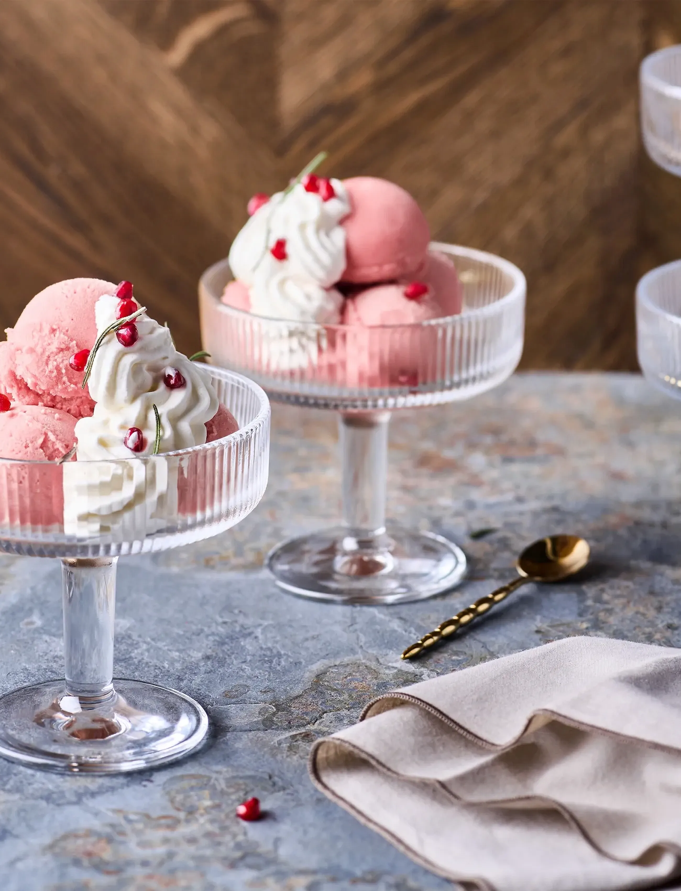 La Rochére Alice Dessertskål 6 St, 33 CL, Bowls & Serving Dishes, Nackt - Bowls, Homeware