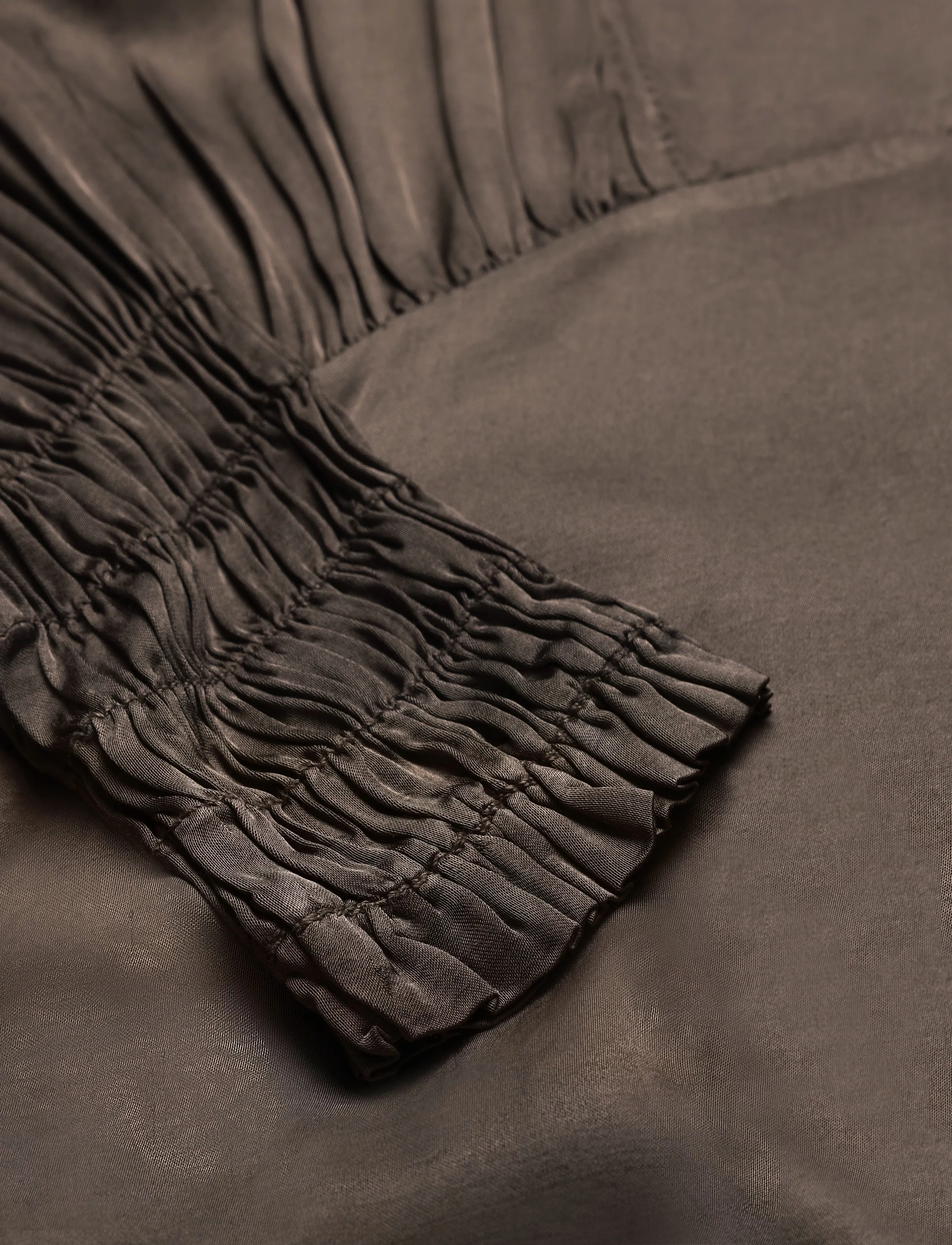 La Rouge - Silke Dress - festmode zu outlet-preisen - brown - 3