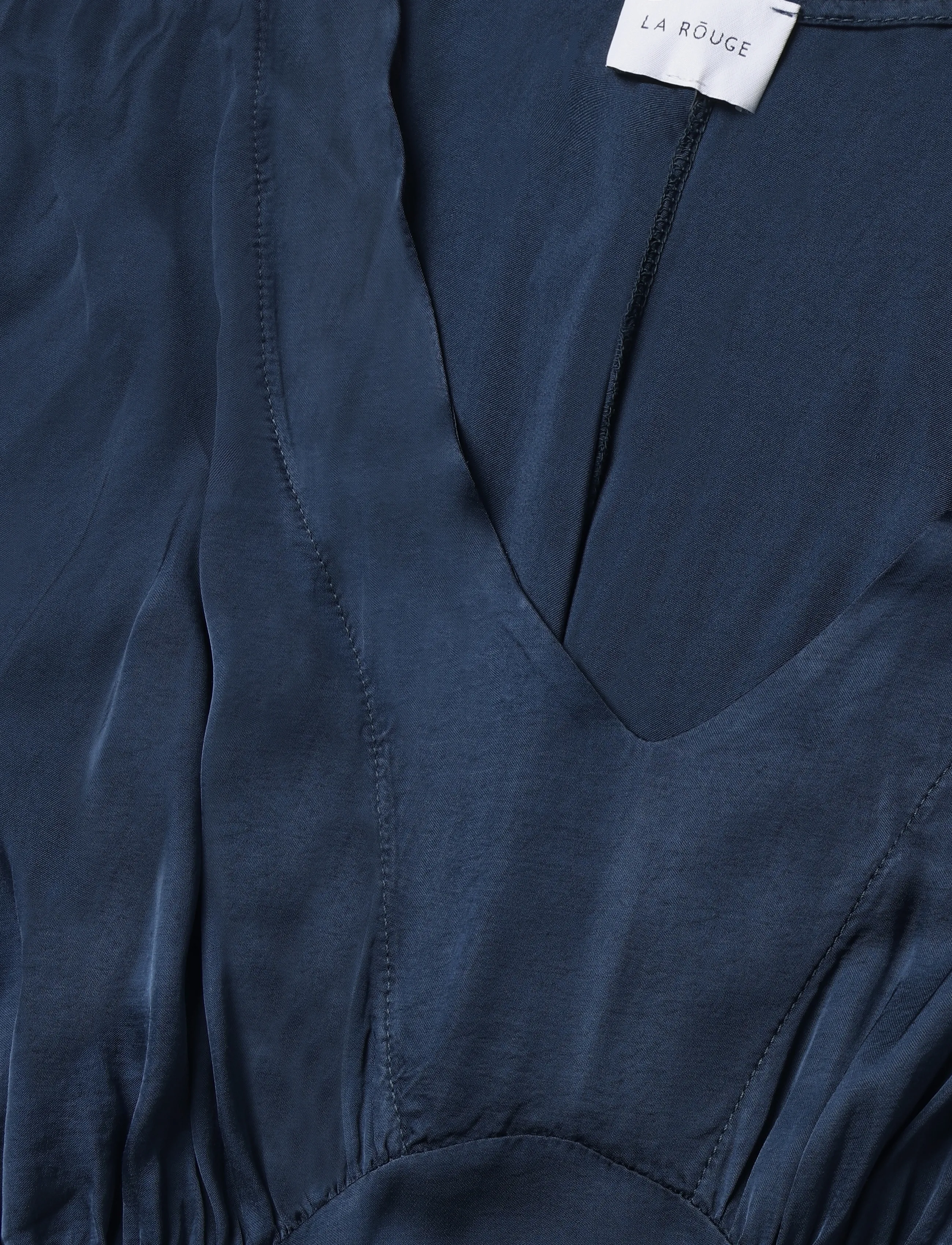 La Rouge - Silke Dress - evening dresses - dark blue - 5