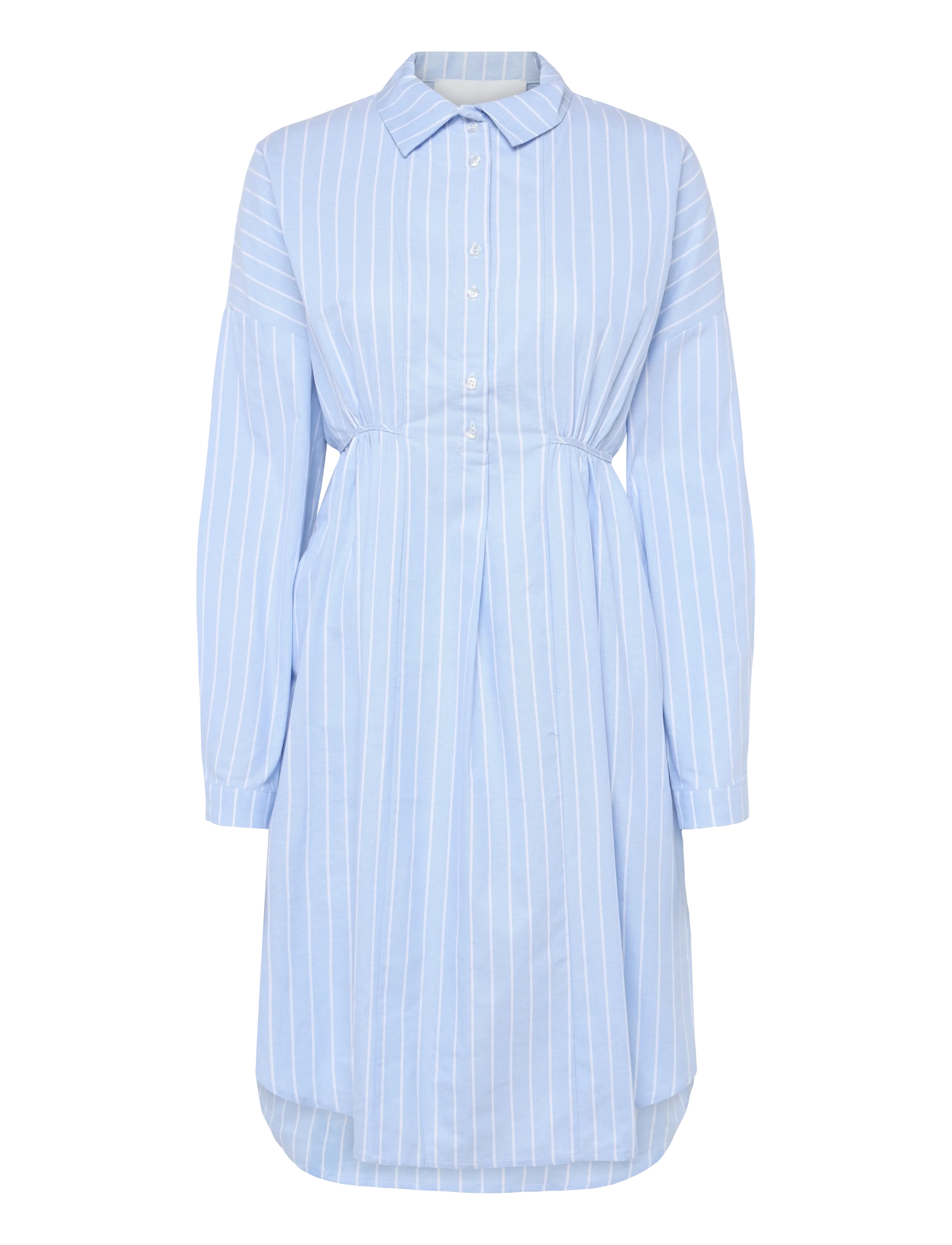 La Rouge Nelly Stripe Shirtdress - Särkkleidid - BLUE/WHITE STRIPE / blue