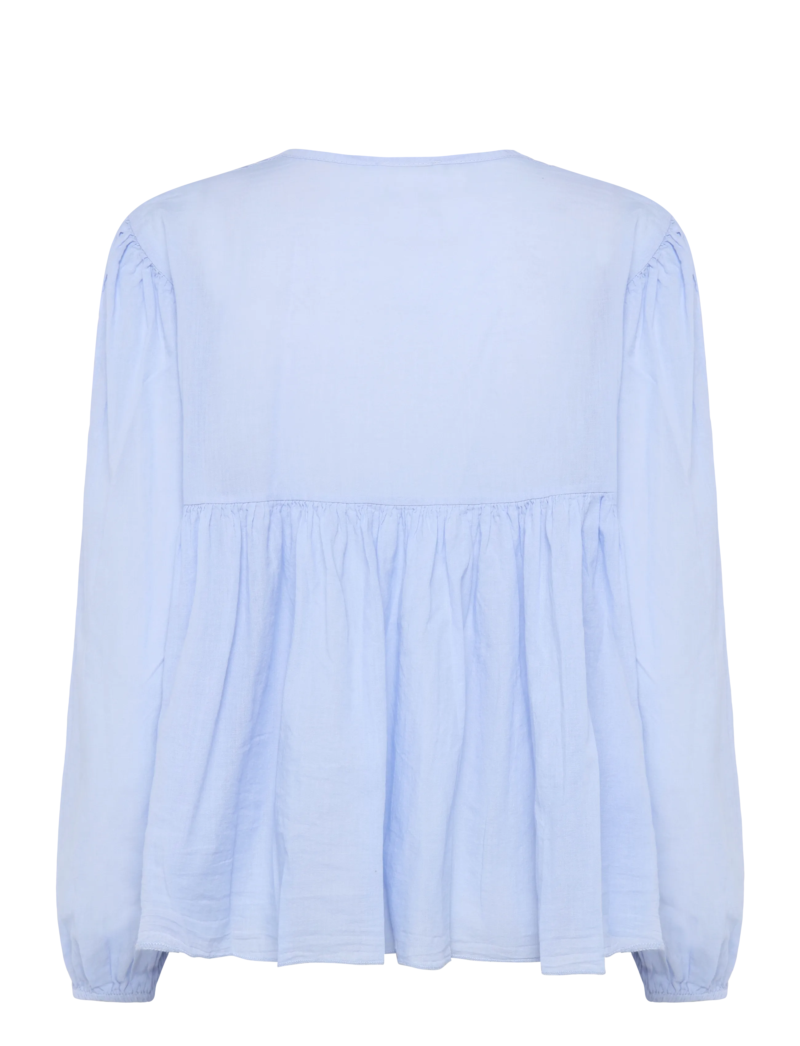 La Rouge - Hannah Blouse - langärmlige blusen - light blue - 1