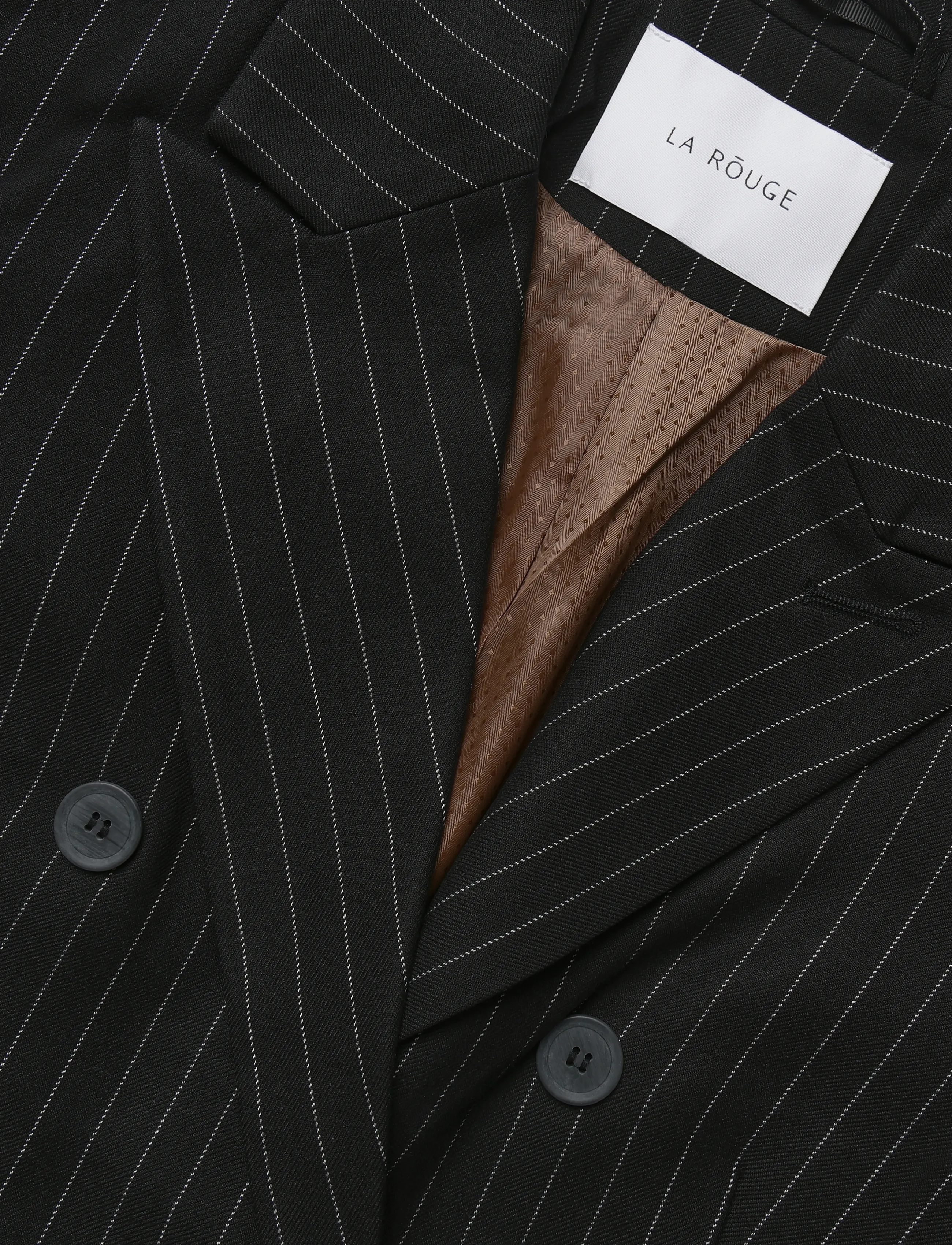 La Rouge - Sienna Blazer - festmode zu outlet-preisen - black/white stripe - 2