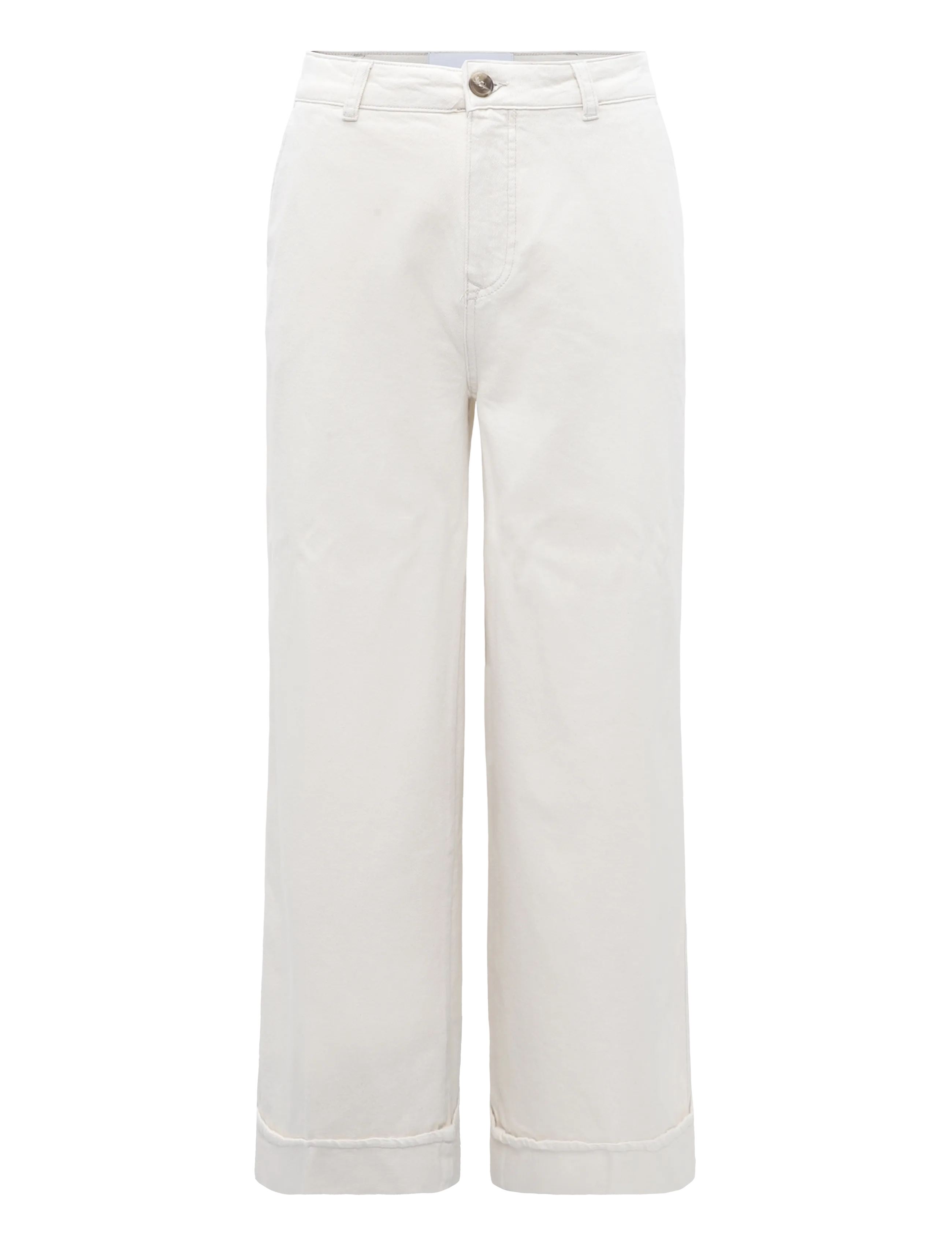 La Rouge Nature Jeans - Hosen mit weitem Bein - OFF WHITE / cream