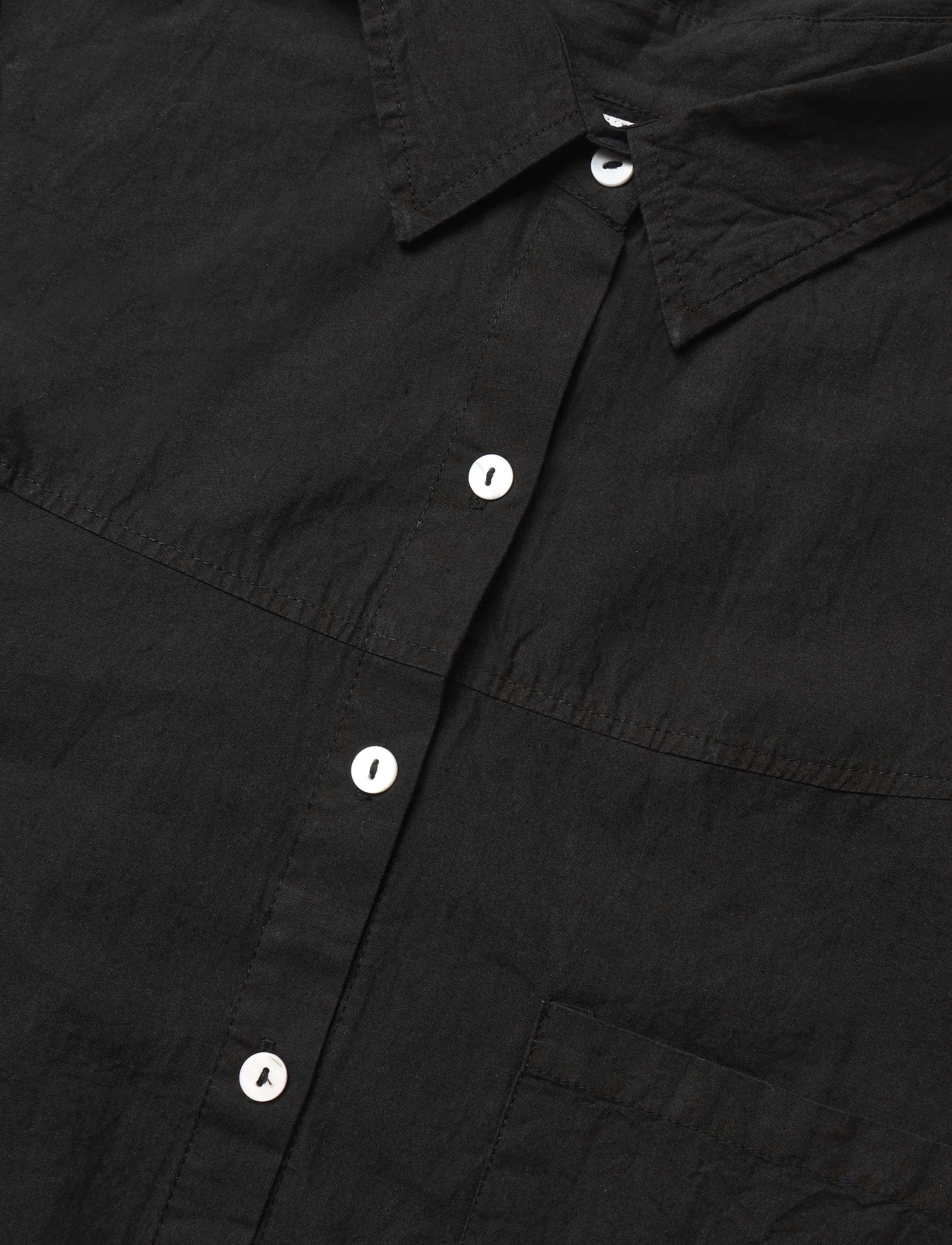 La Rouge - Minna shirt - langärmlige hemden - black - 2