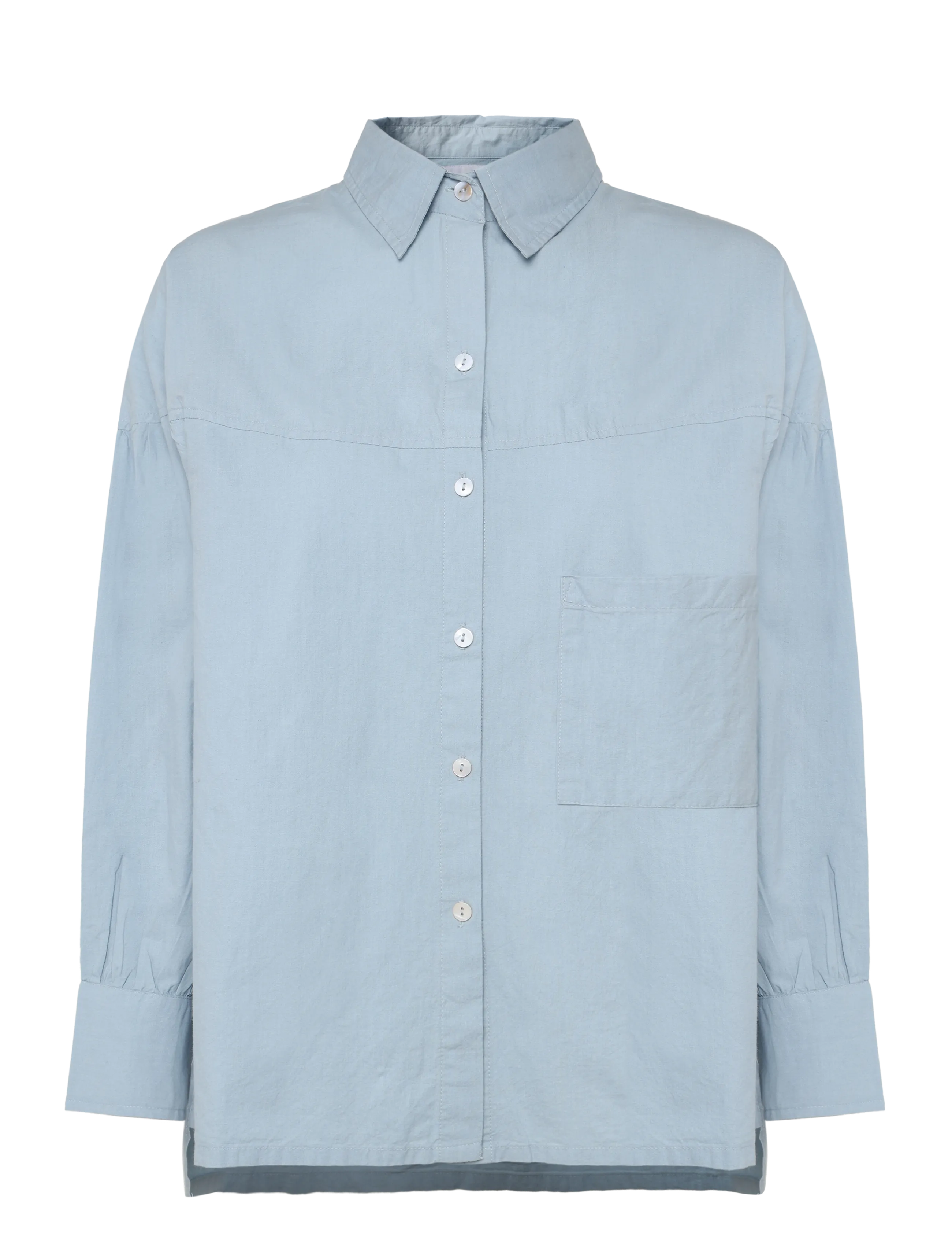 LA ROUGE Minna Shirt Blau - S/M - Damen
