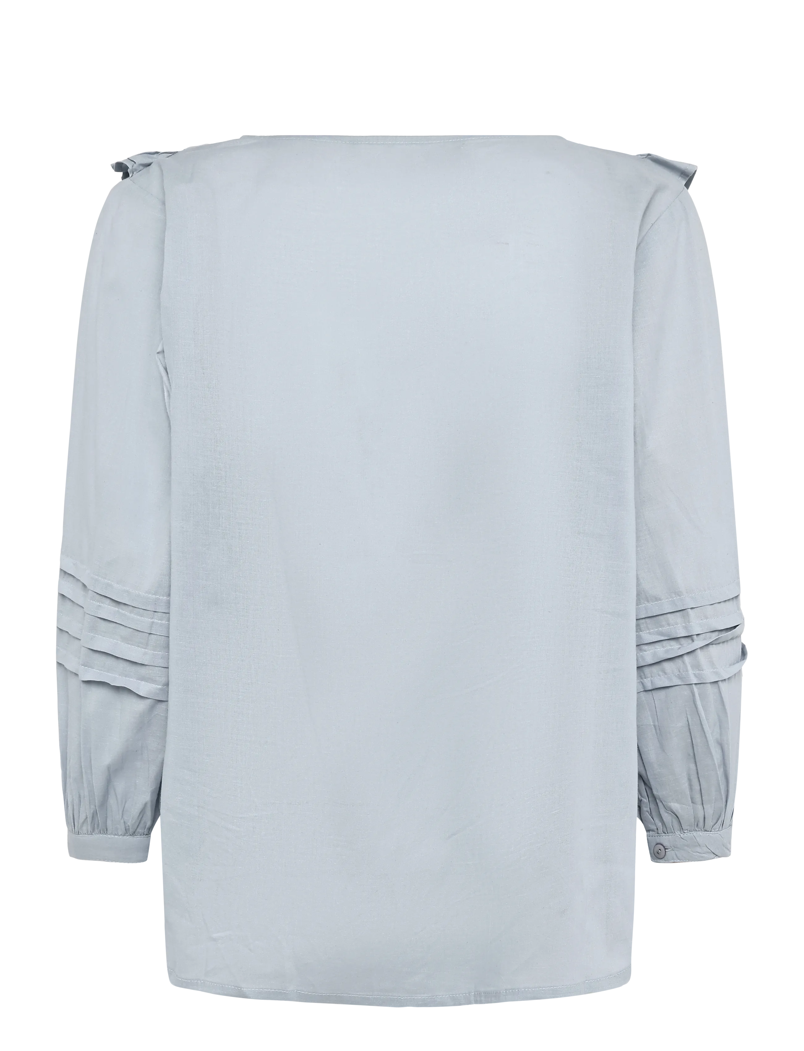 La Rouge - Molly Blouse - langärmlige blusen - light blue - 1