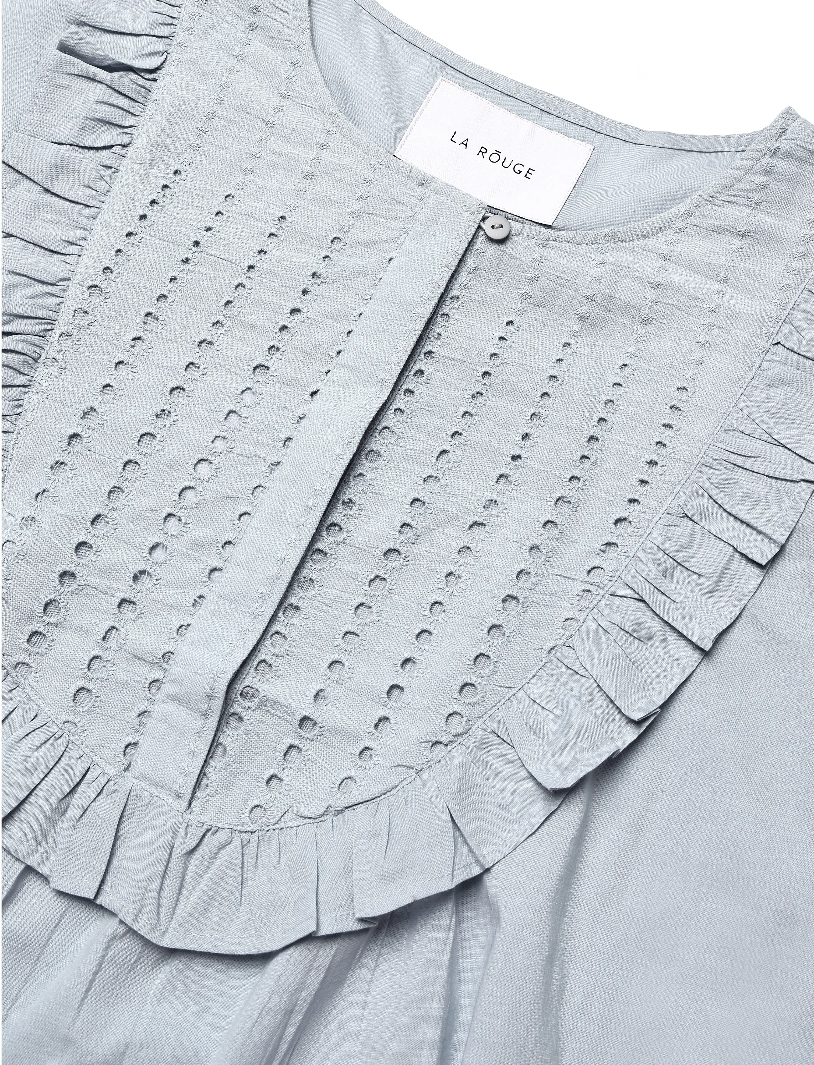 La Rouge - Molly Blouse - langärmlige blusen - light blue - 2