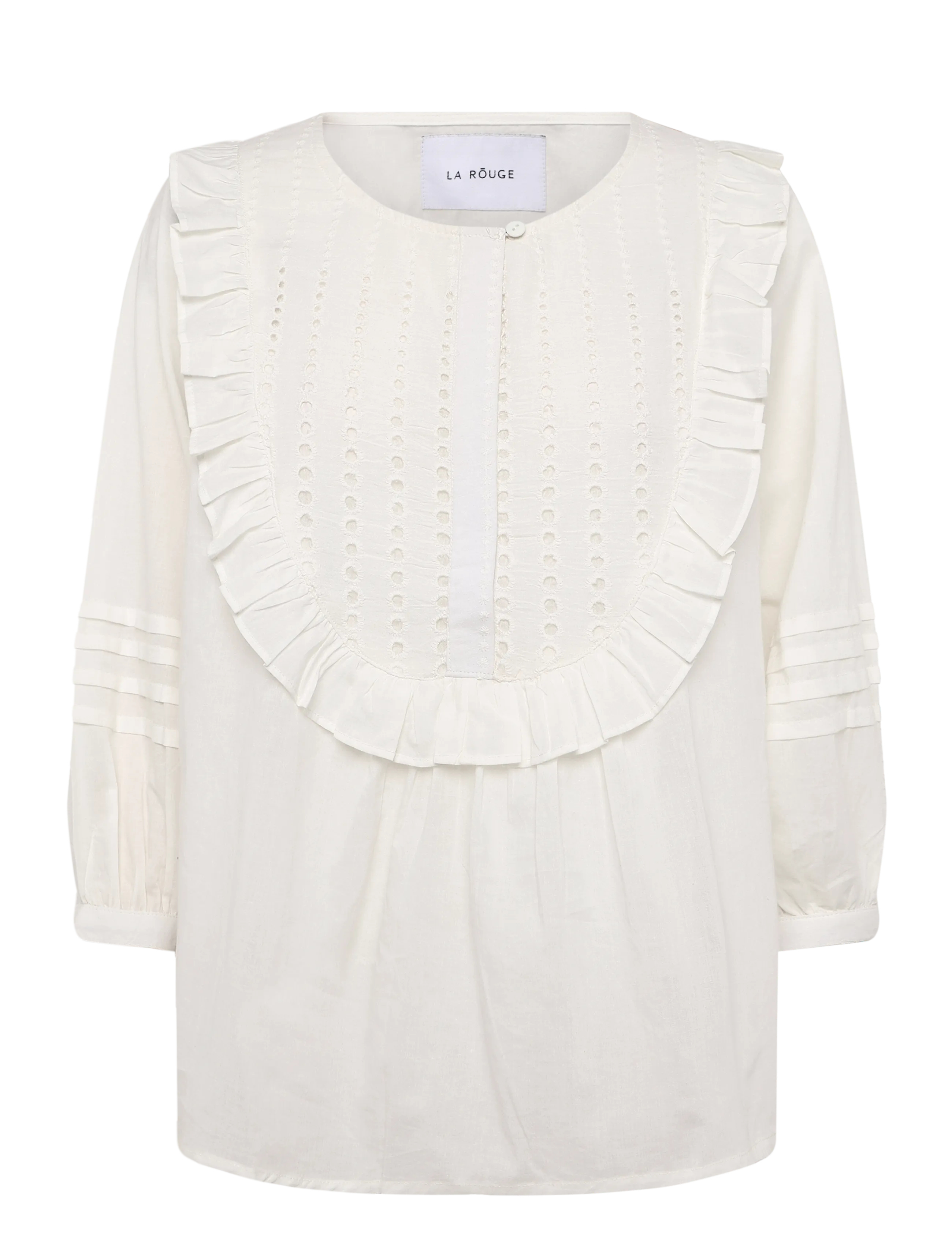 LA ROUGE Molly Bluse Weiß - XS/S - Damen