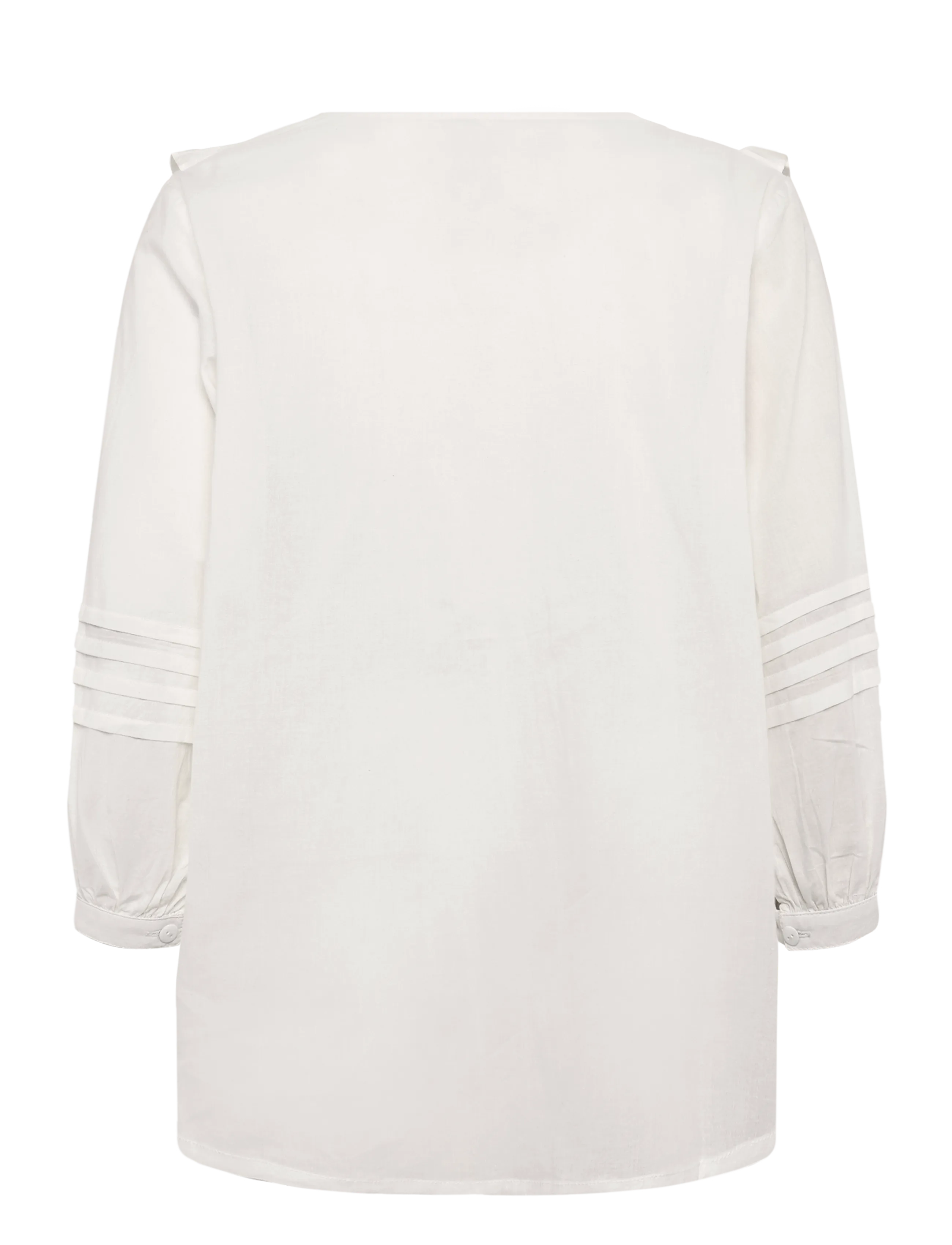La Rouge - Molly Blouse - langärmlige blusen - white - 1