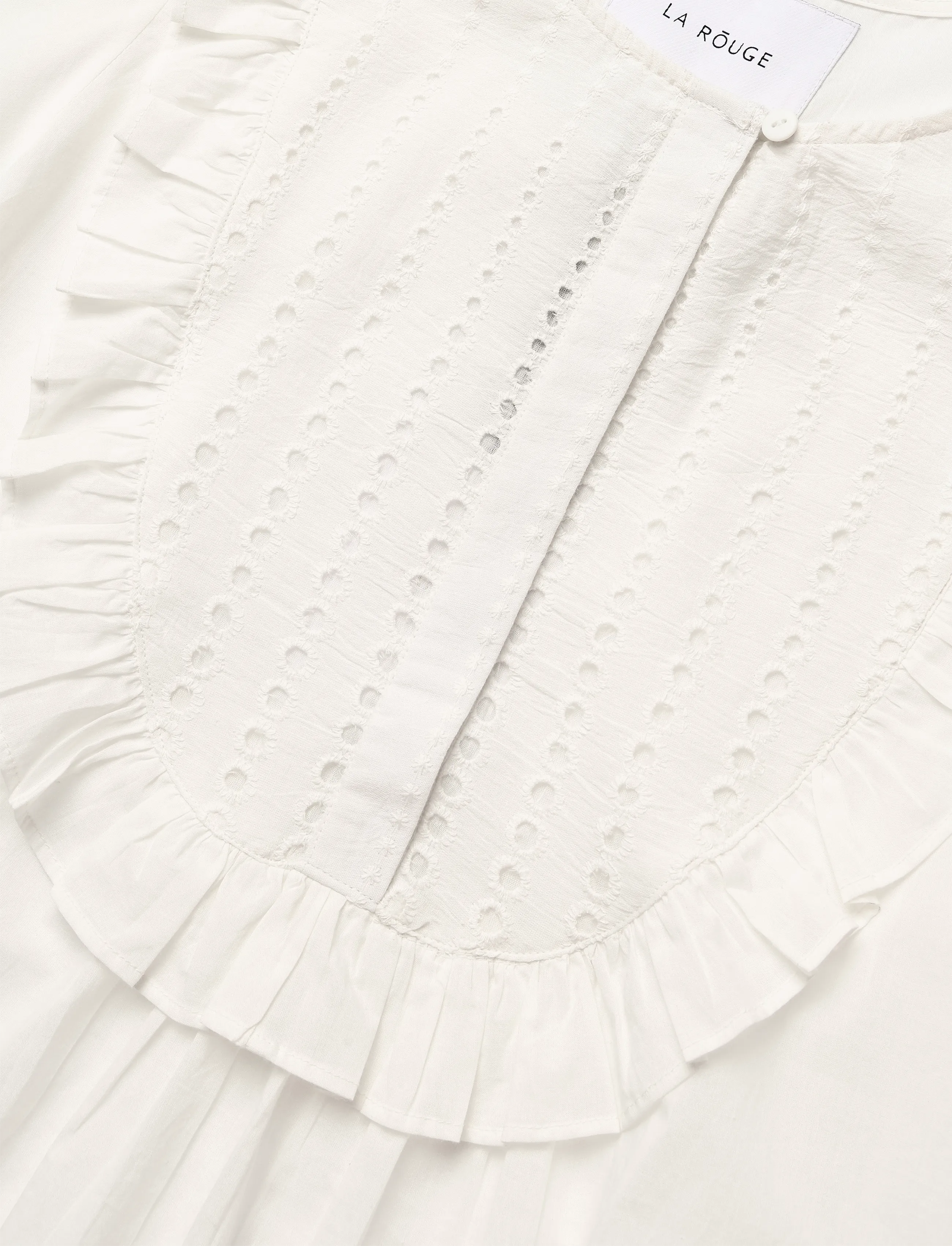 La Rouge - Molly Blouse - langärmlige blusen - white - 2