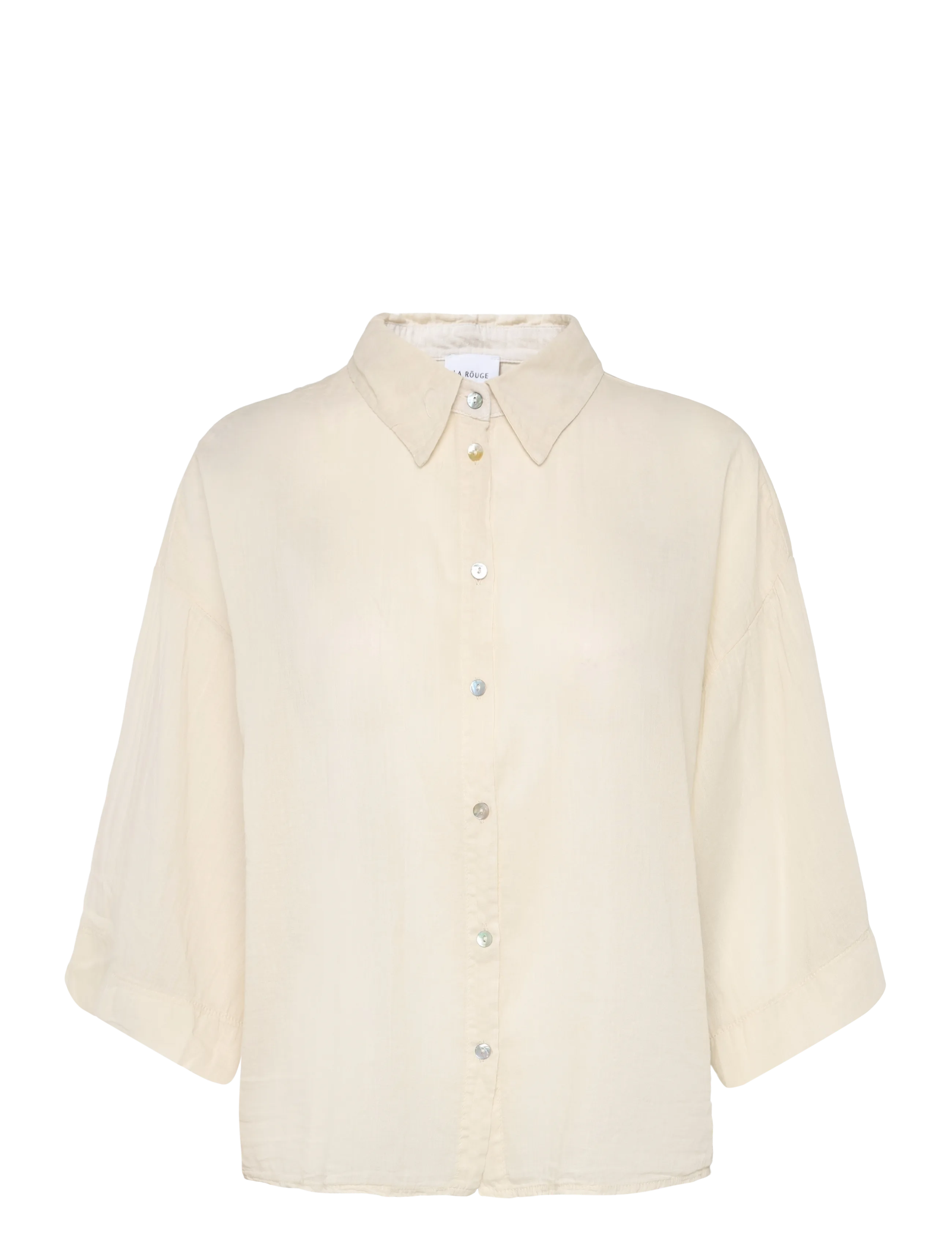 LA ROUGE Anette Shirt Cream - L/XL - Damen