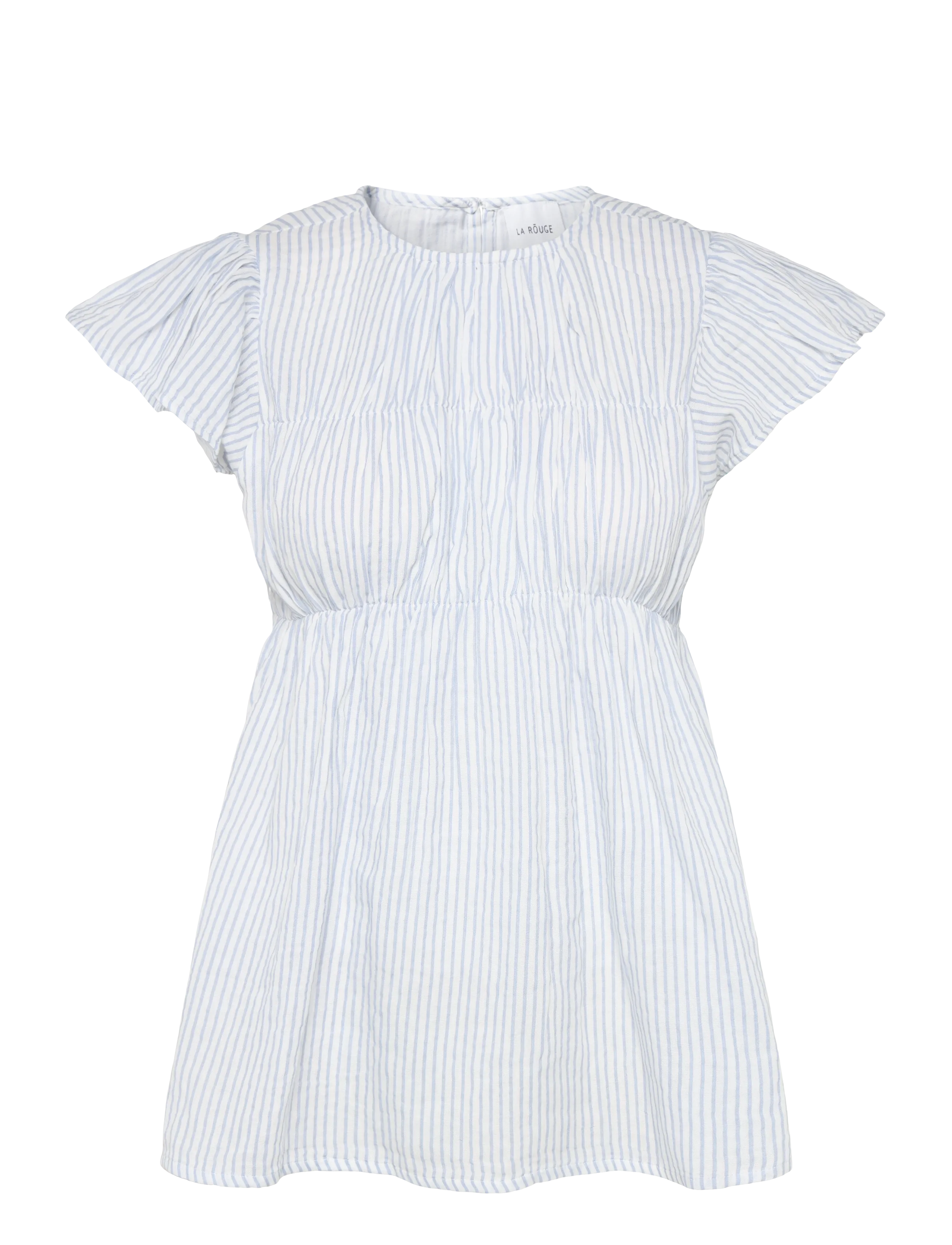 La Rouge Ghita Blouse - La Rouge - LIGHT BLUE STRIPE / blue