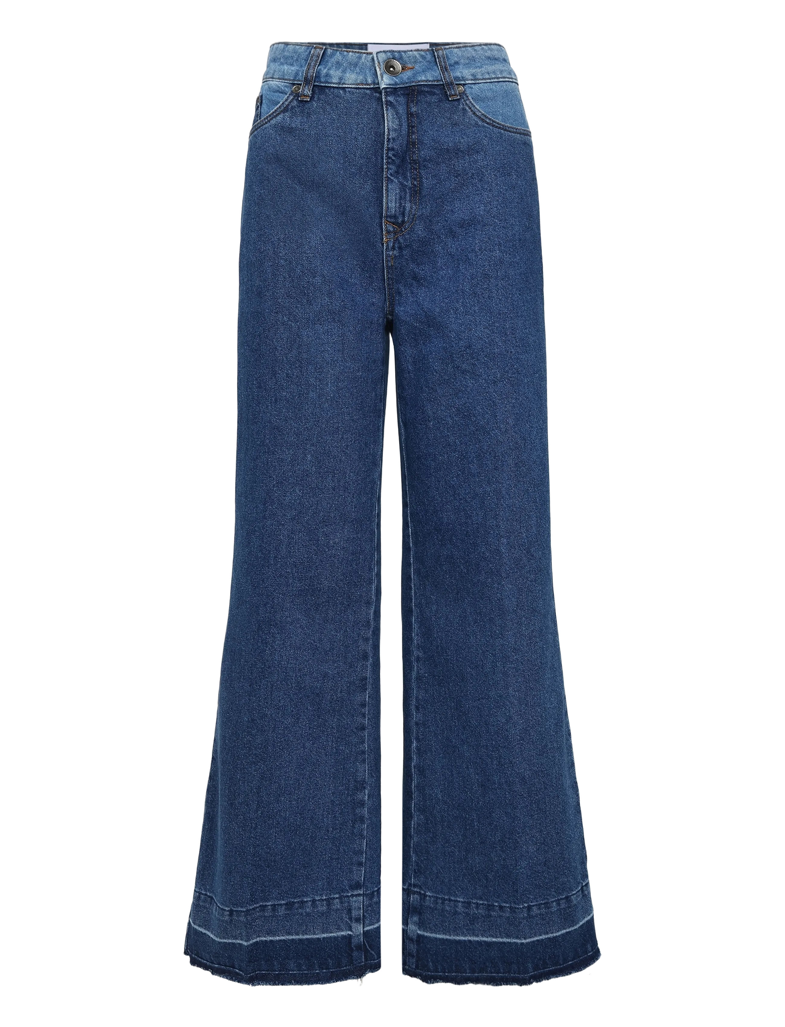 La Rouge Norah Pants - Jeans - DENIM STONE WASH / blue