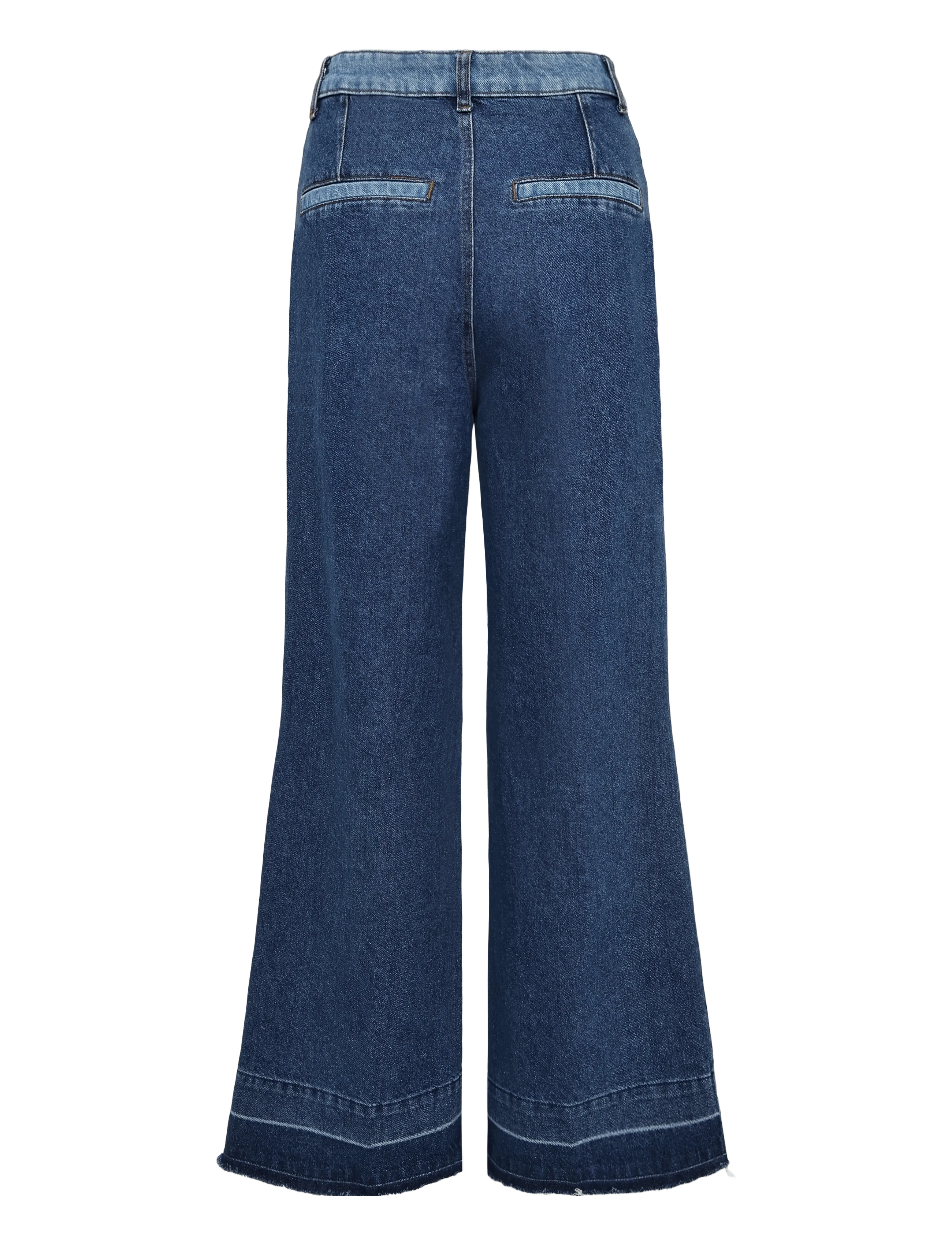 La Rouge - Norah Pants - vida jeans - denim stone wash - 1