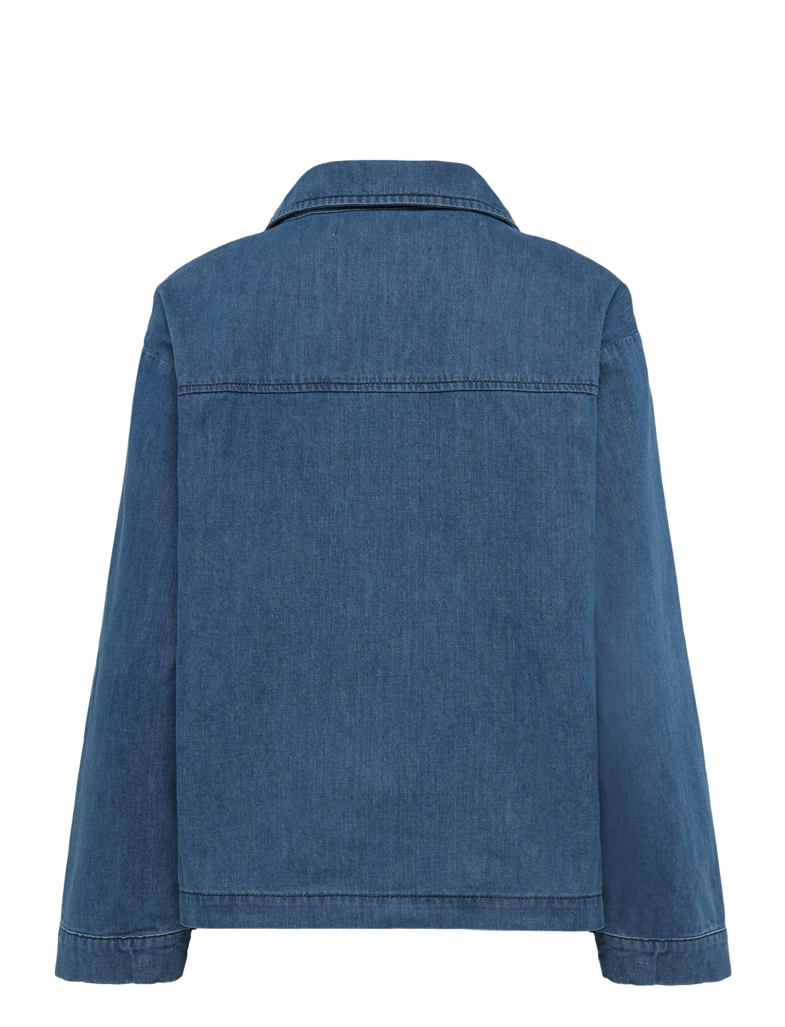 La Rouge - Petra Shirt - bleach denim - 1