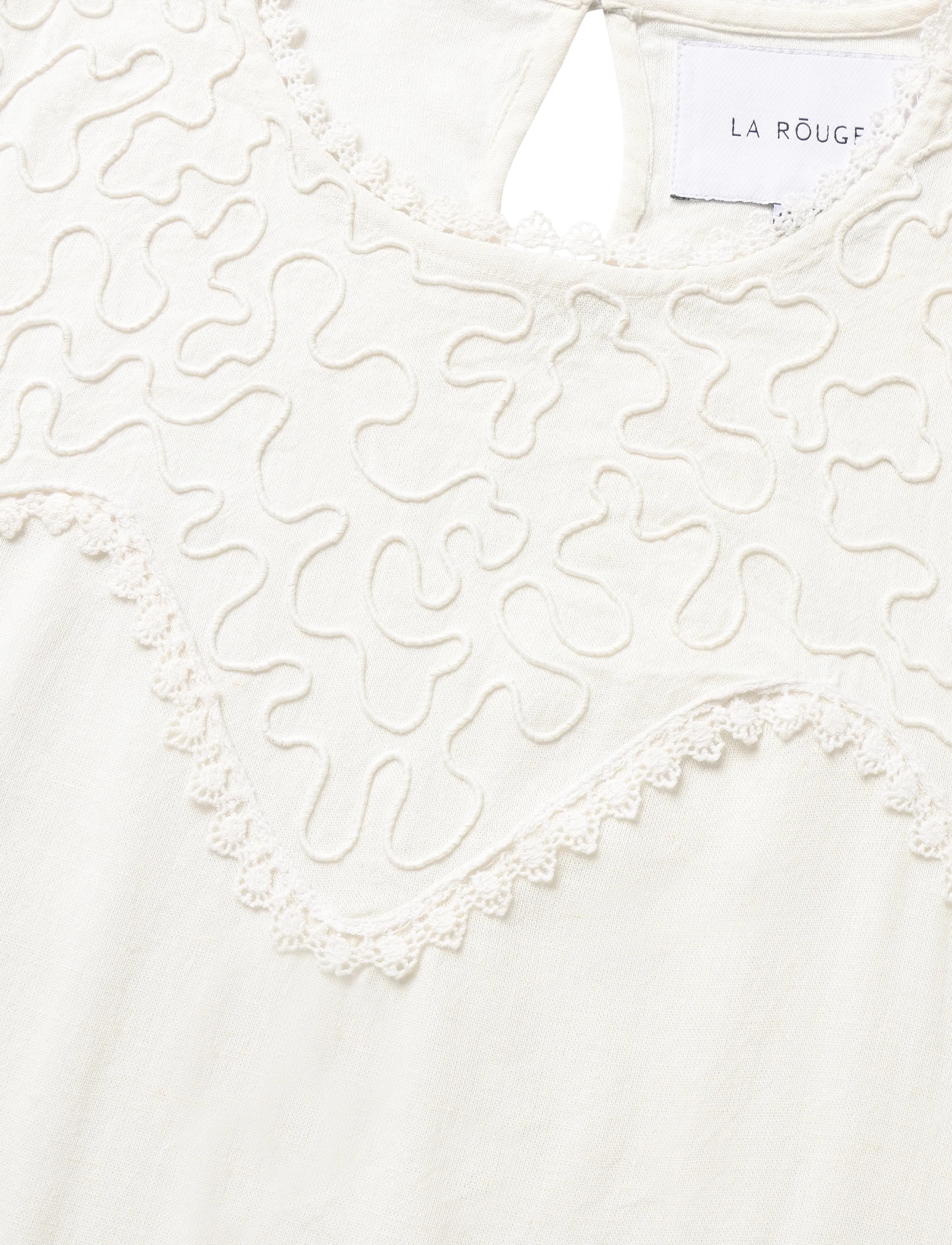 La Rouge - Dori Blouse - langärmlige blusen - white - 2
