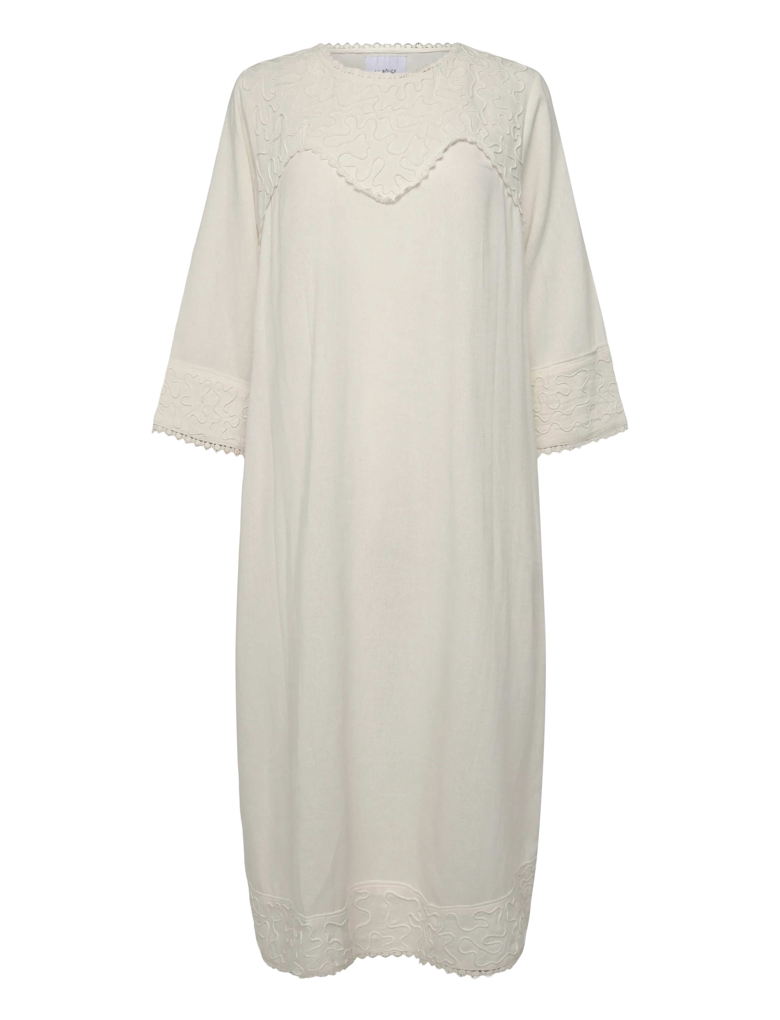LA ROUGE Dori Kleid Weiß - M/L - Damen