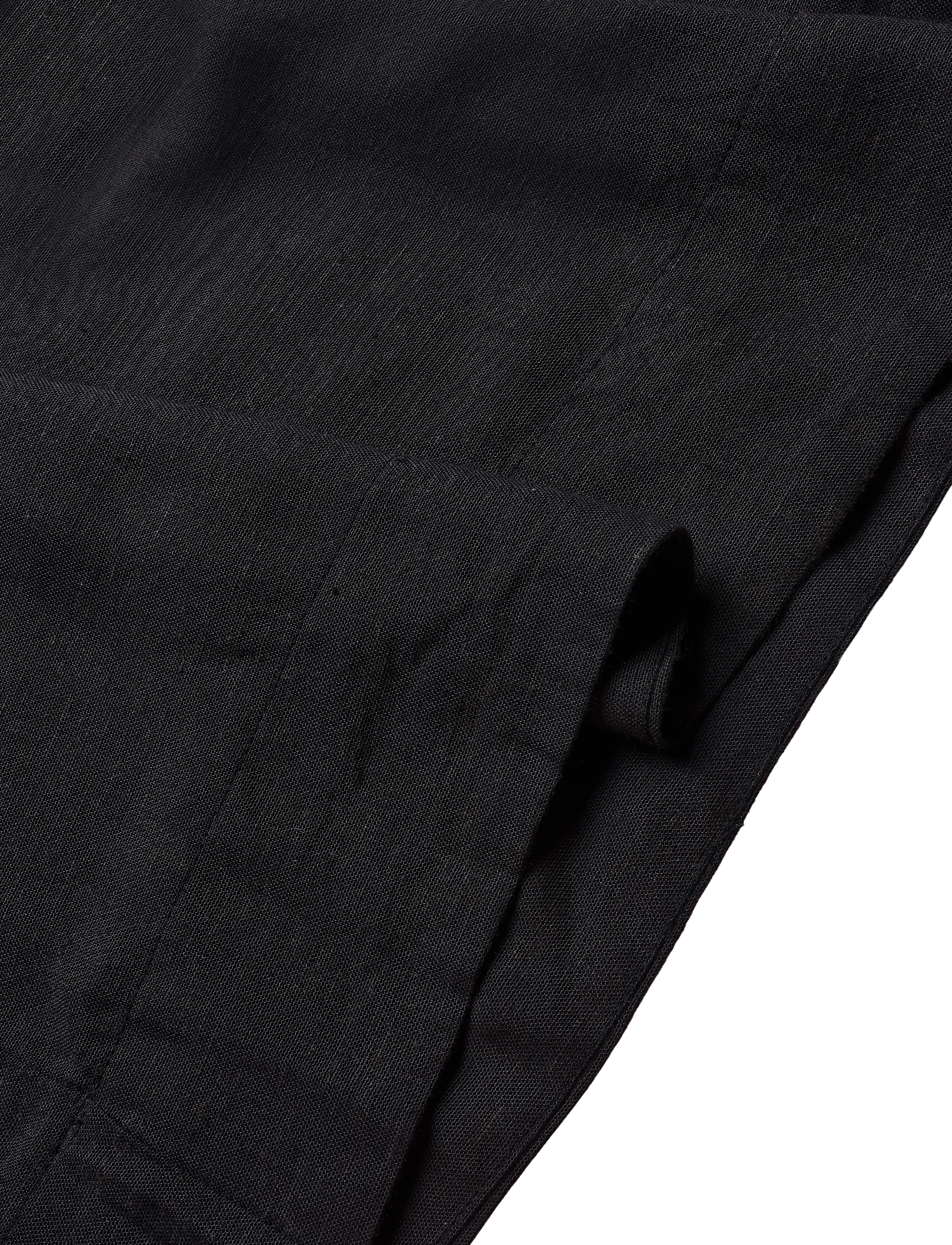 La Rouge - Lone Pant - linnebyxor - black - 2