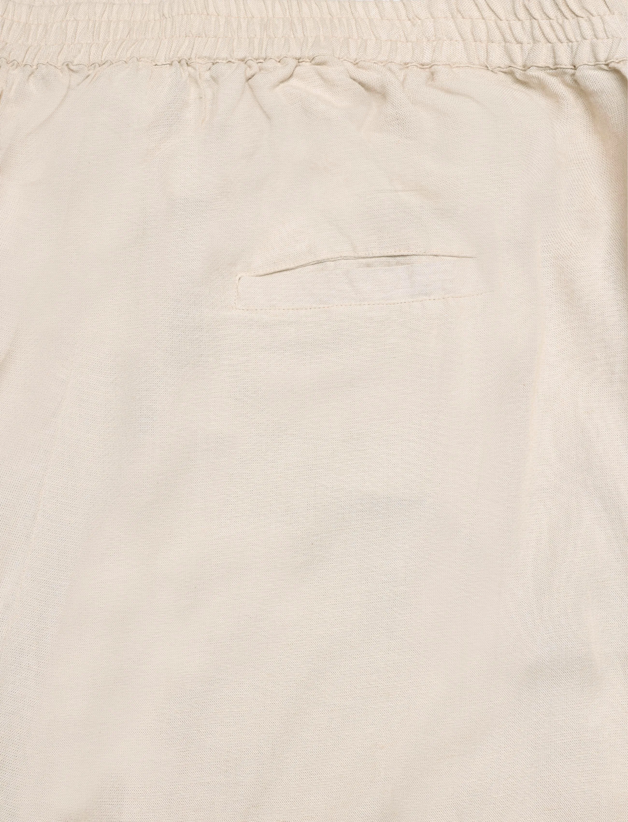 La Rouge - Lone Pant - hørbukser - light rose - 2