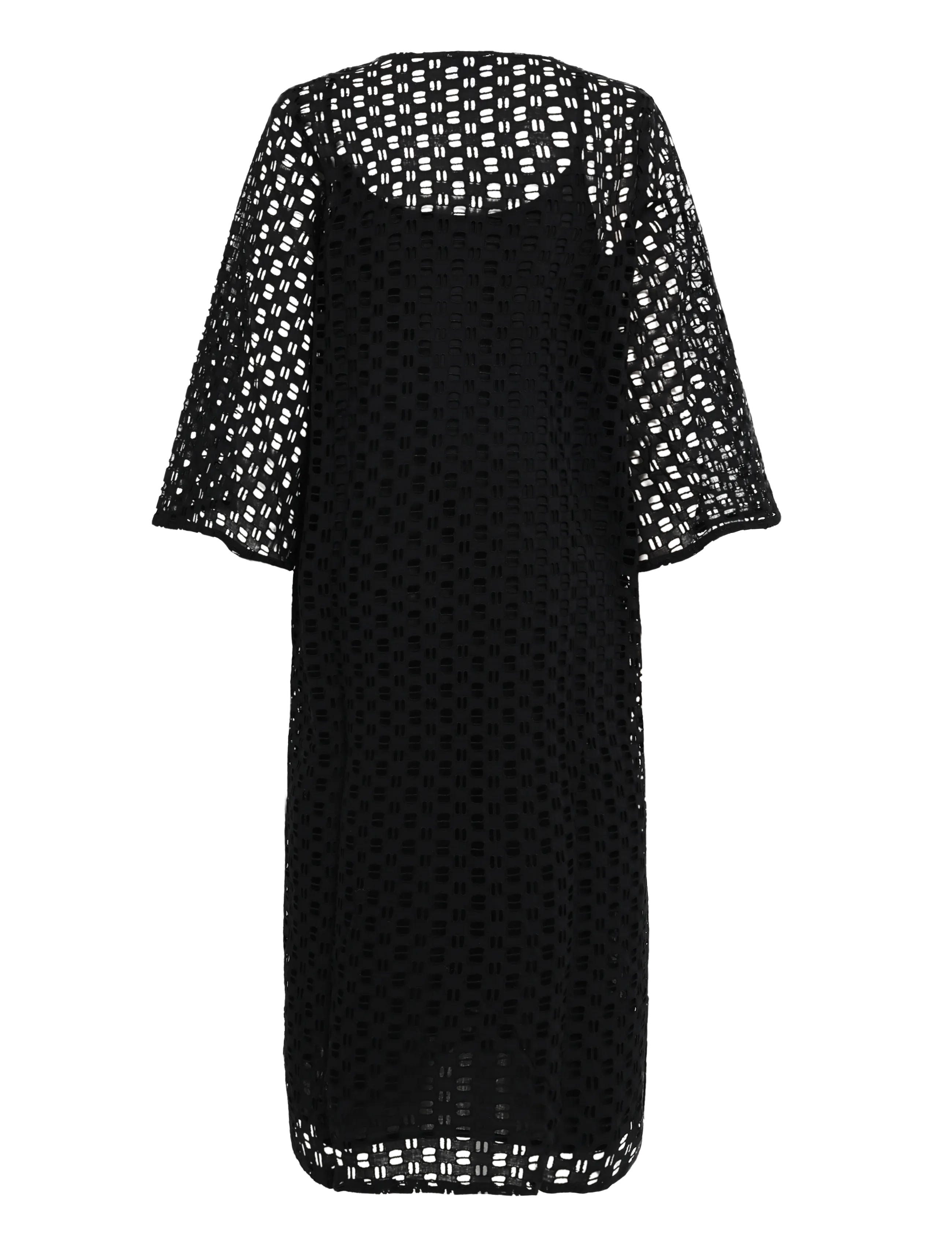 La Rouge - Stine Tunic - strickkleider - black - 1