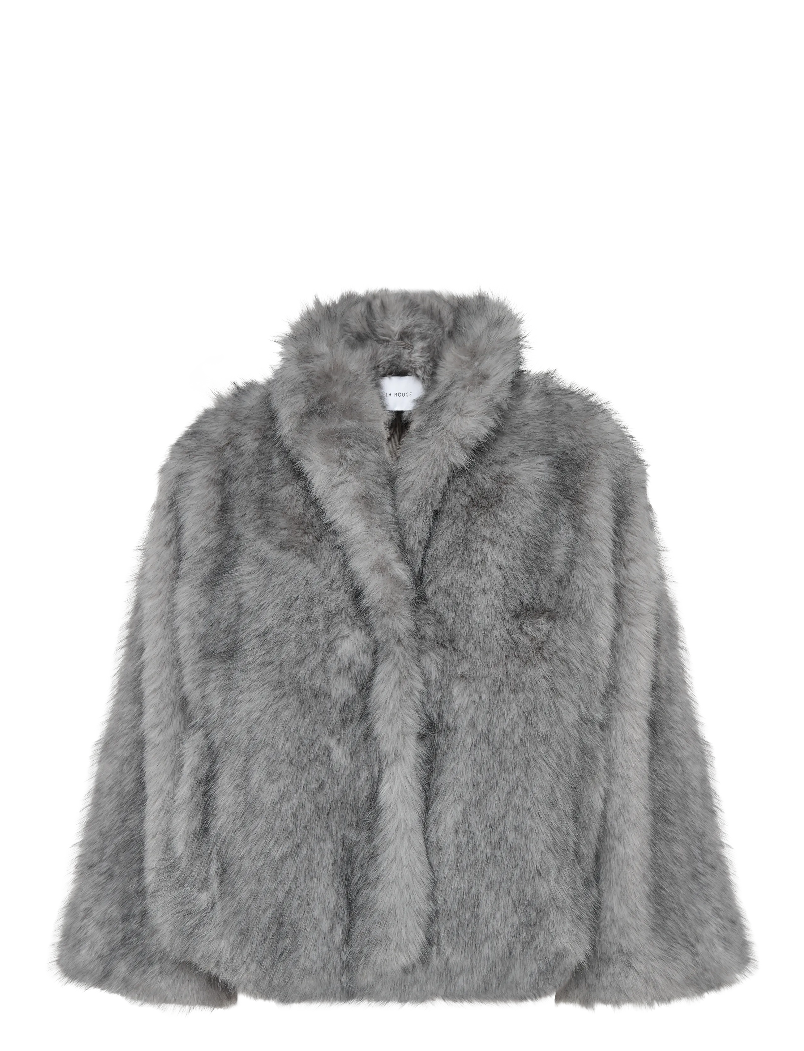 La Rouge Fiona Short Fur - La Rouge - GREY / grey