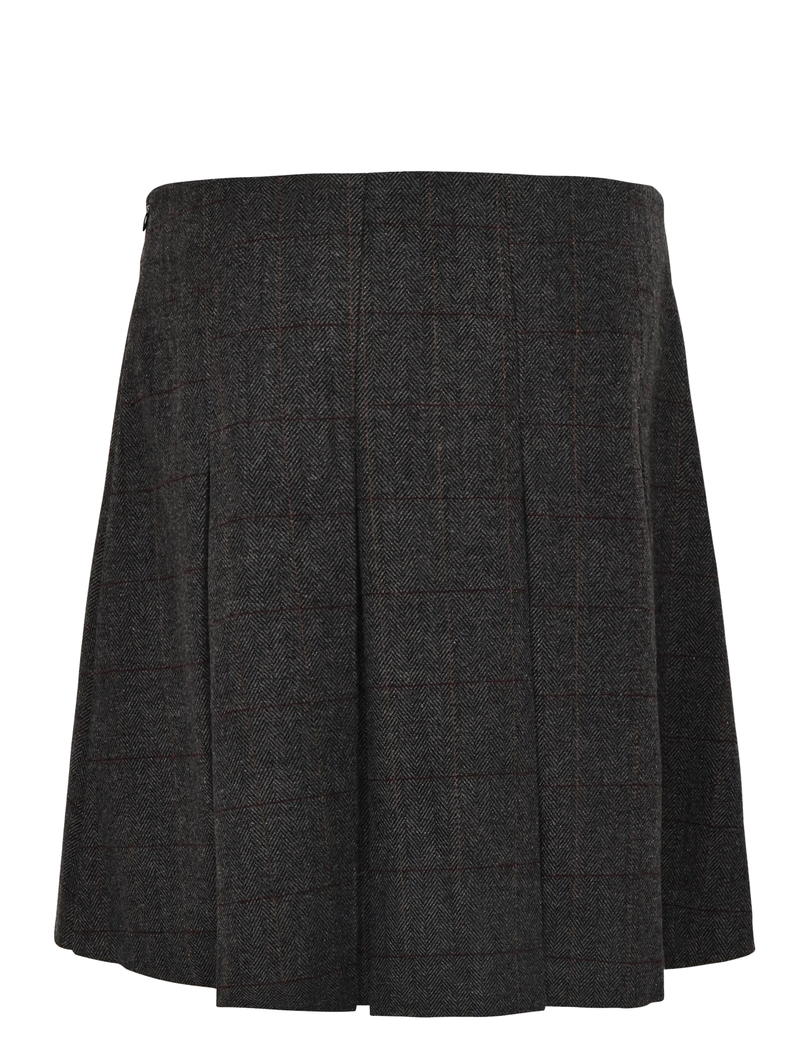 La Rouge - Checki skirt - faltenröcke - brown - 1