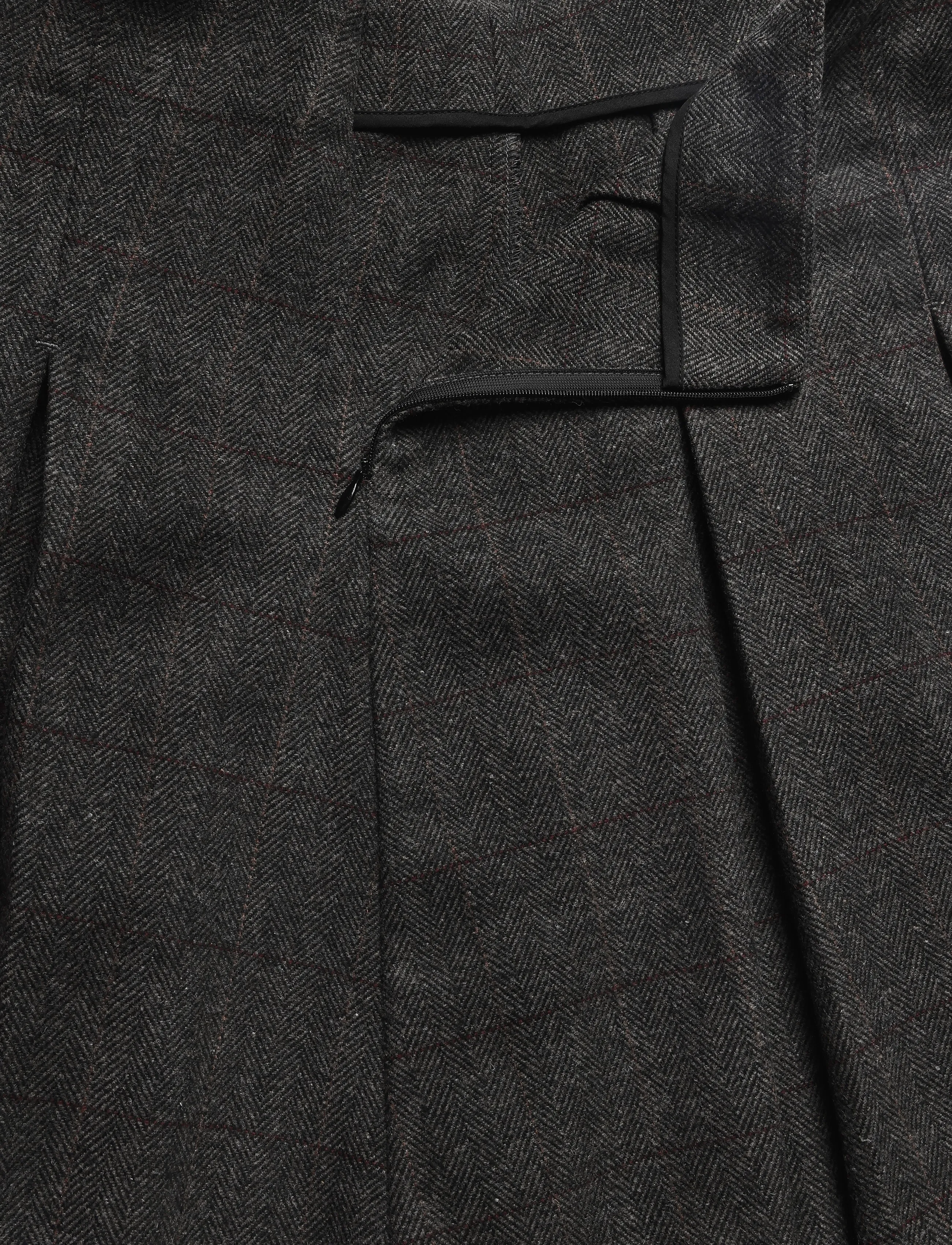 La Rouge - Checki skirt - faltenröcke - brown - 2