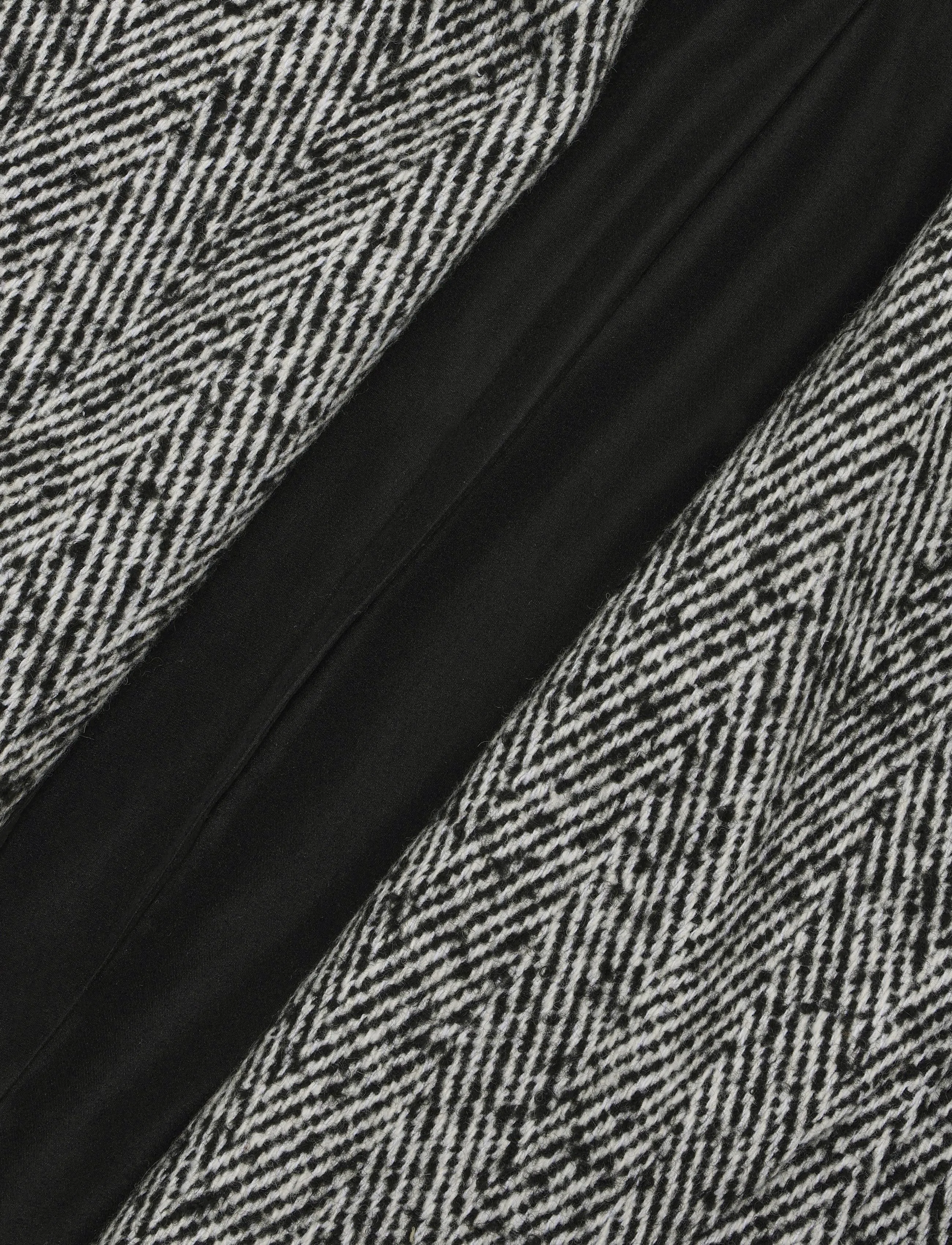 La Rouge - Winnie Wool Jacket - wintermäntel - black - 3