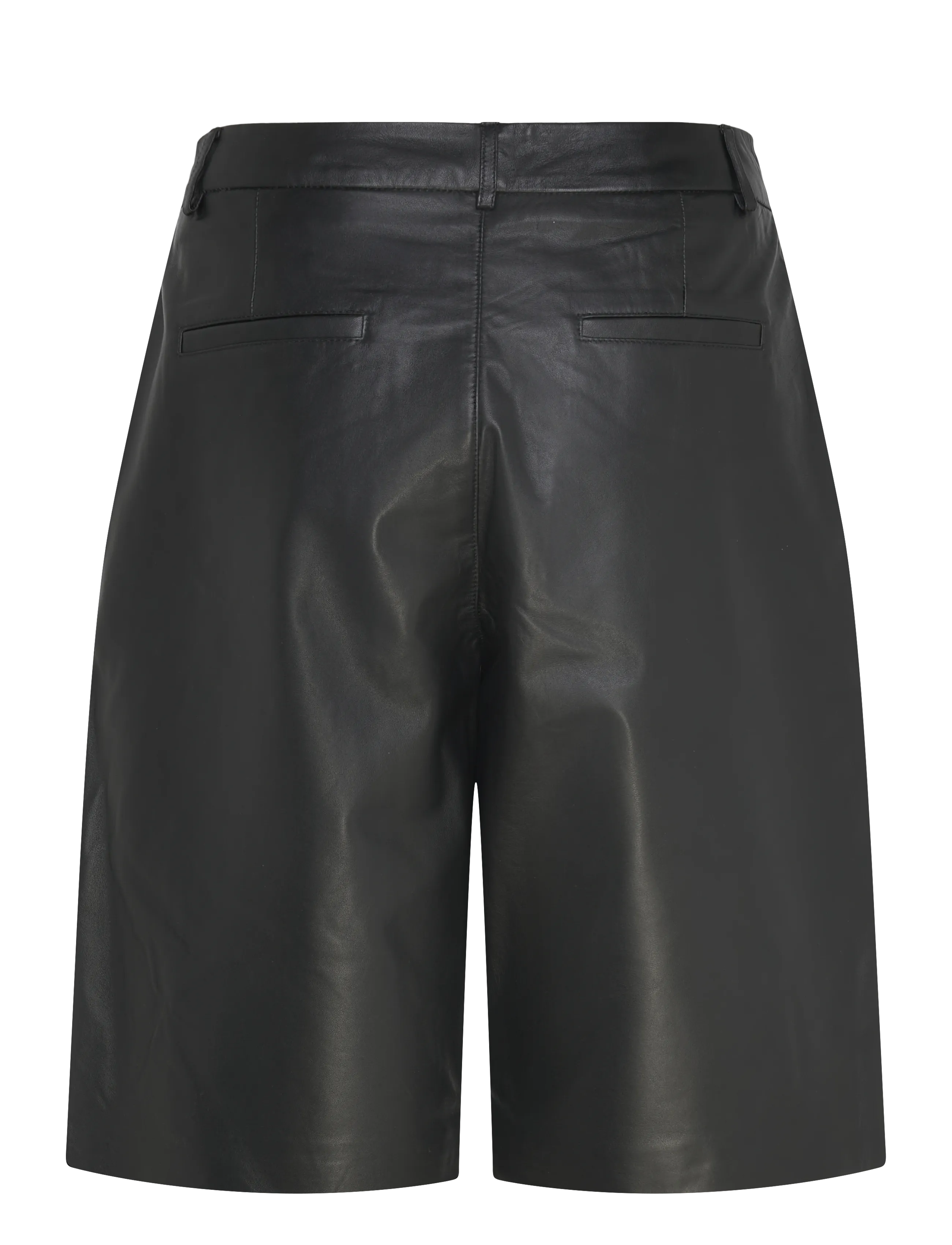 La Rouge - Lena Lamb Bermuda - bermudashorts - black - 1