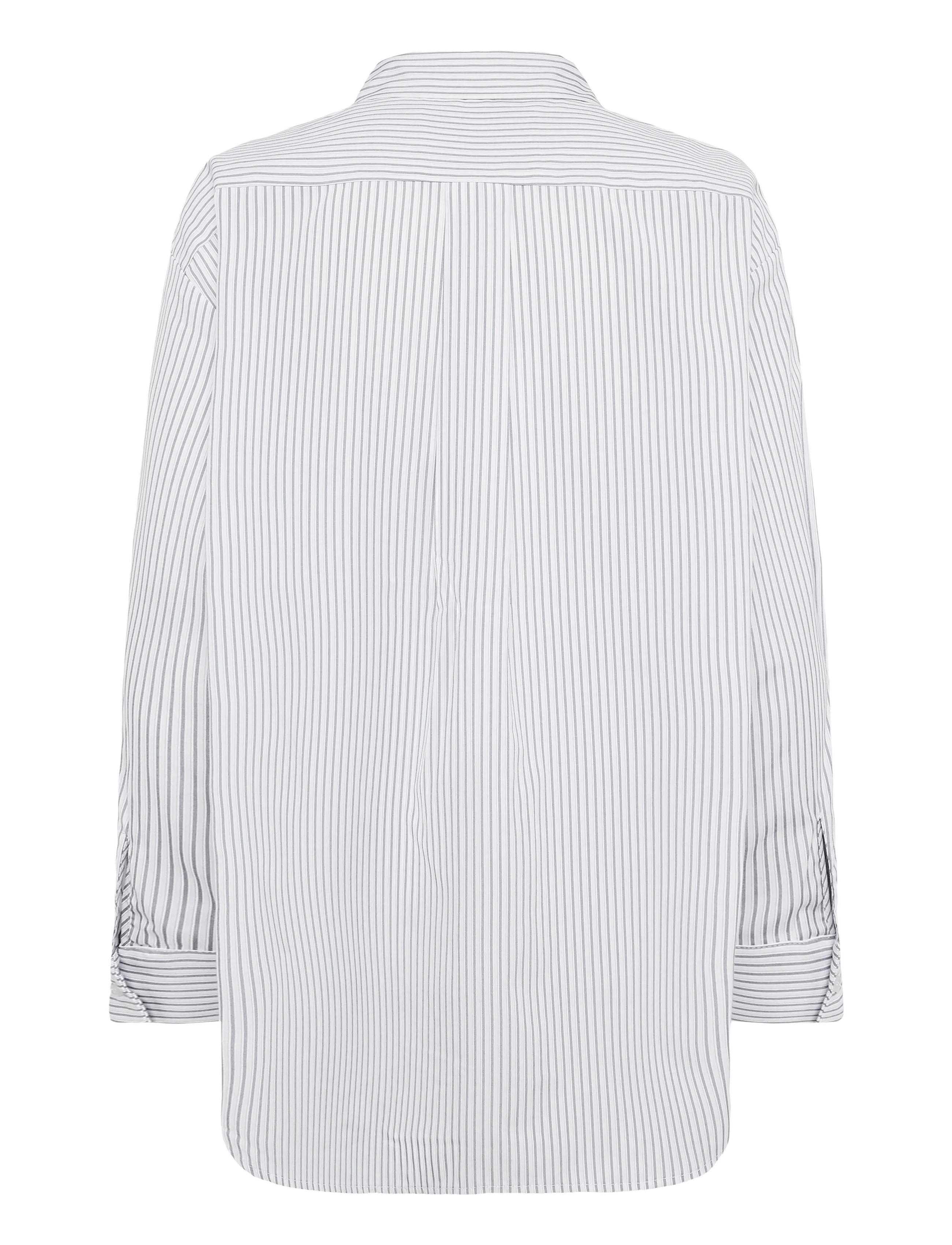 La Rouge - Sela Shirt - langärmlige hemden - white stripe - 1