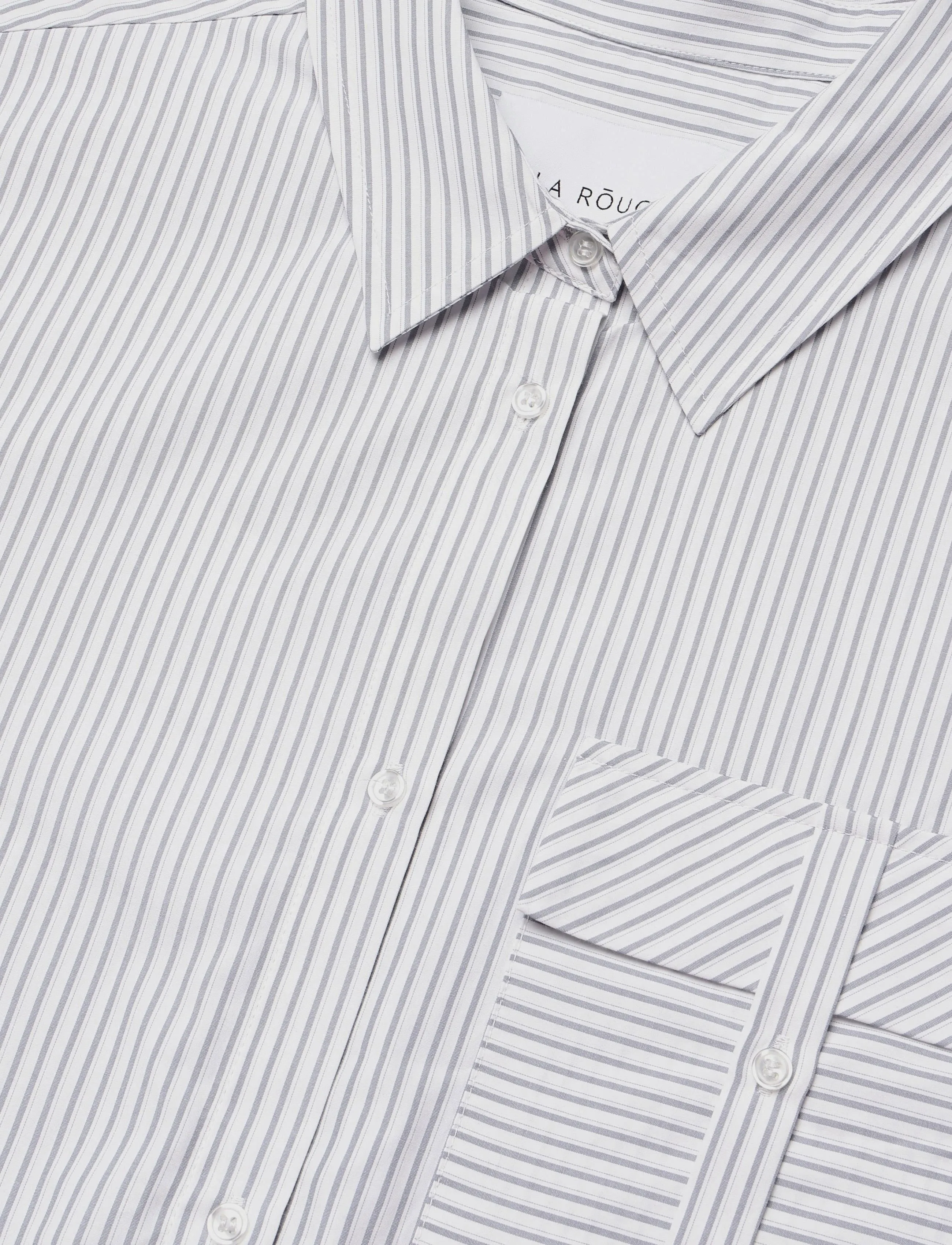 La Rouge - Sela Shirt - langärmlige hemden - white stripe - 2