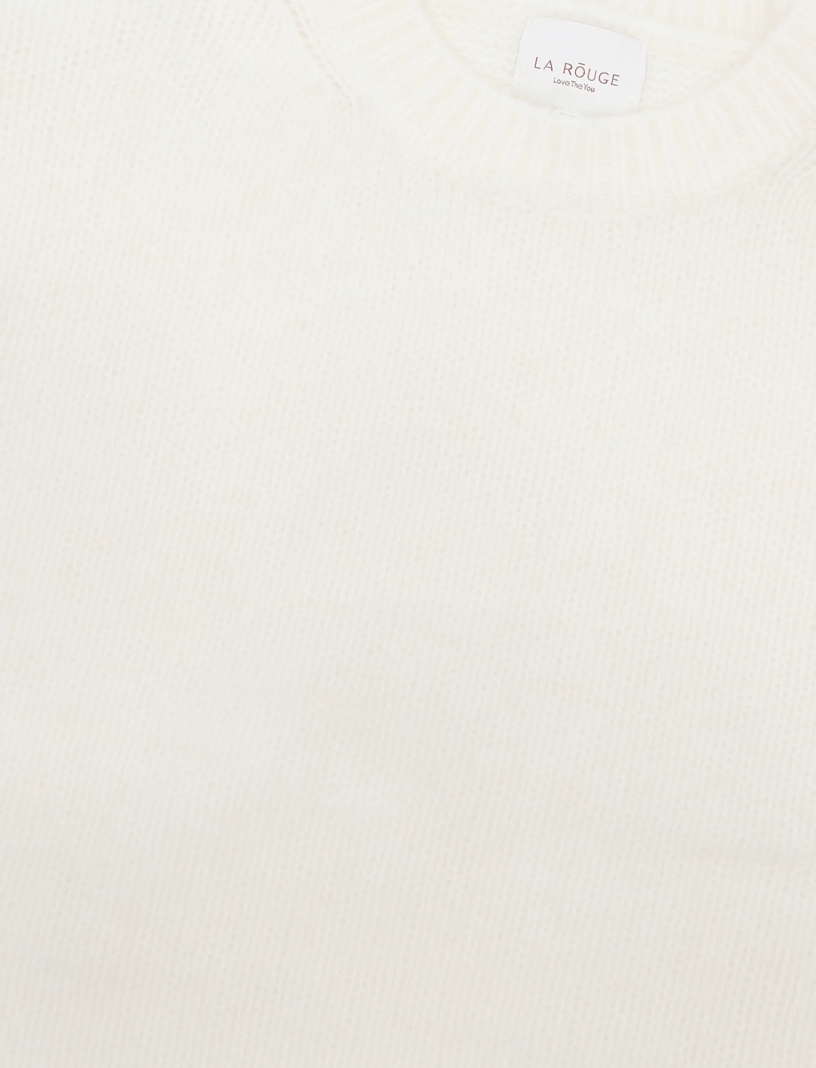 La Rouge - Alpa S/S Knit - t-shirts - off white - 2