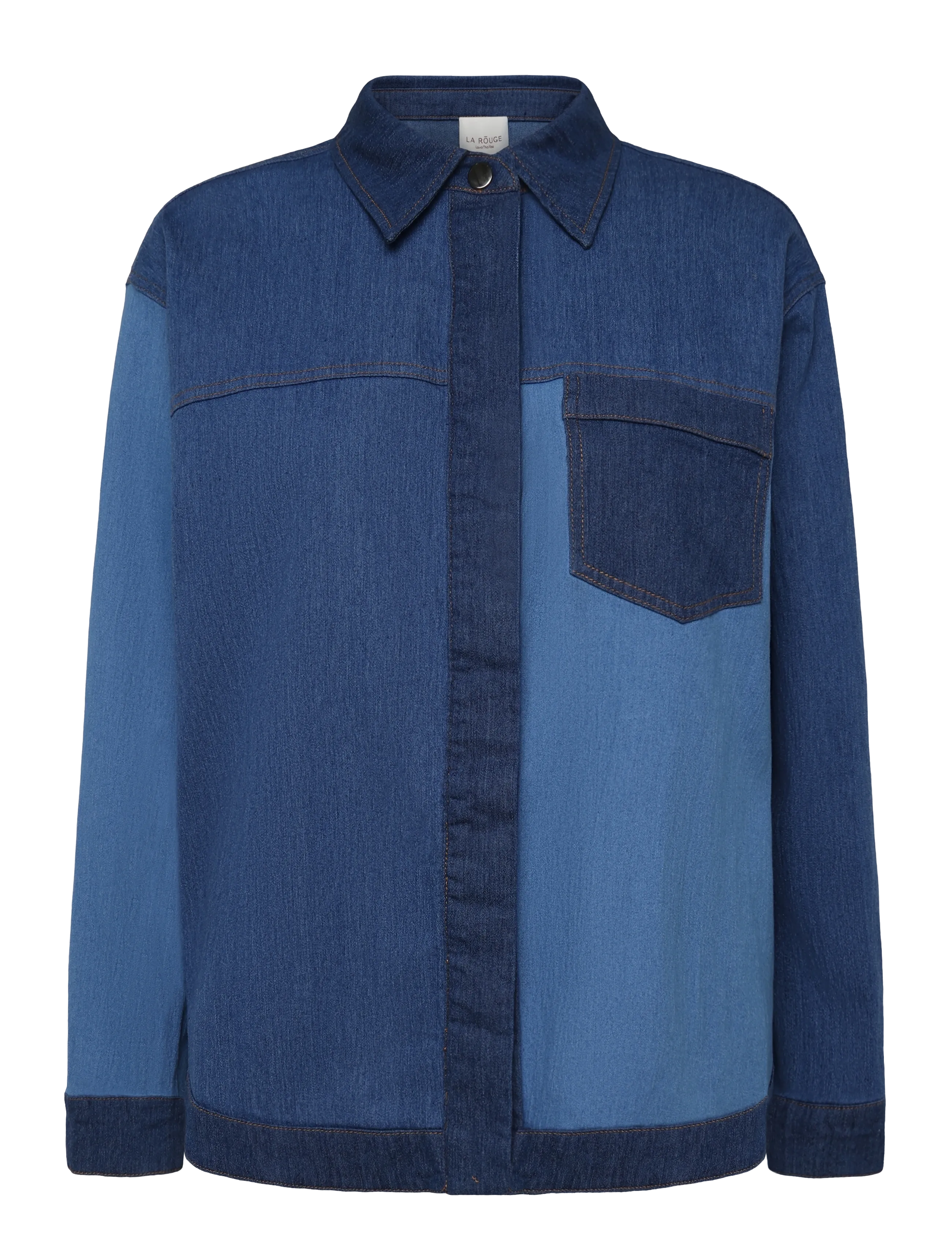 La Rouge Vita Shirt - La Rouge - DENIM / blue