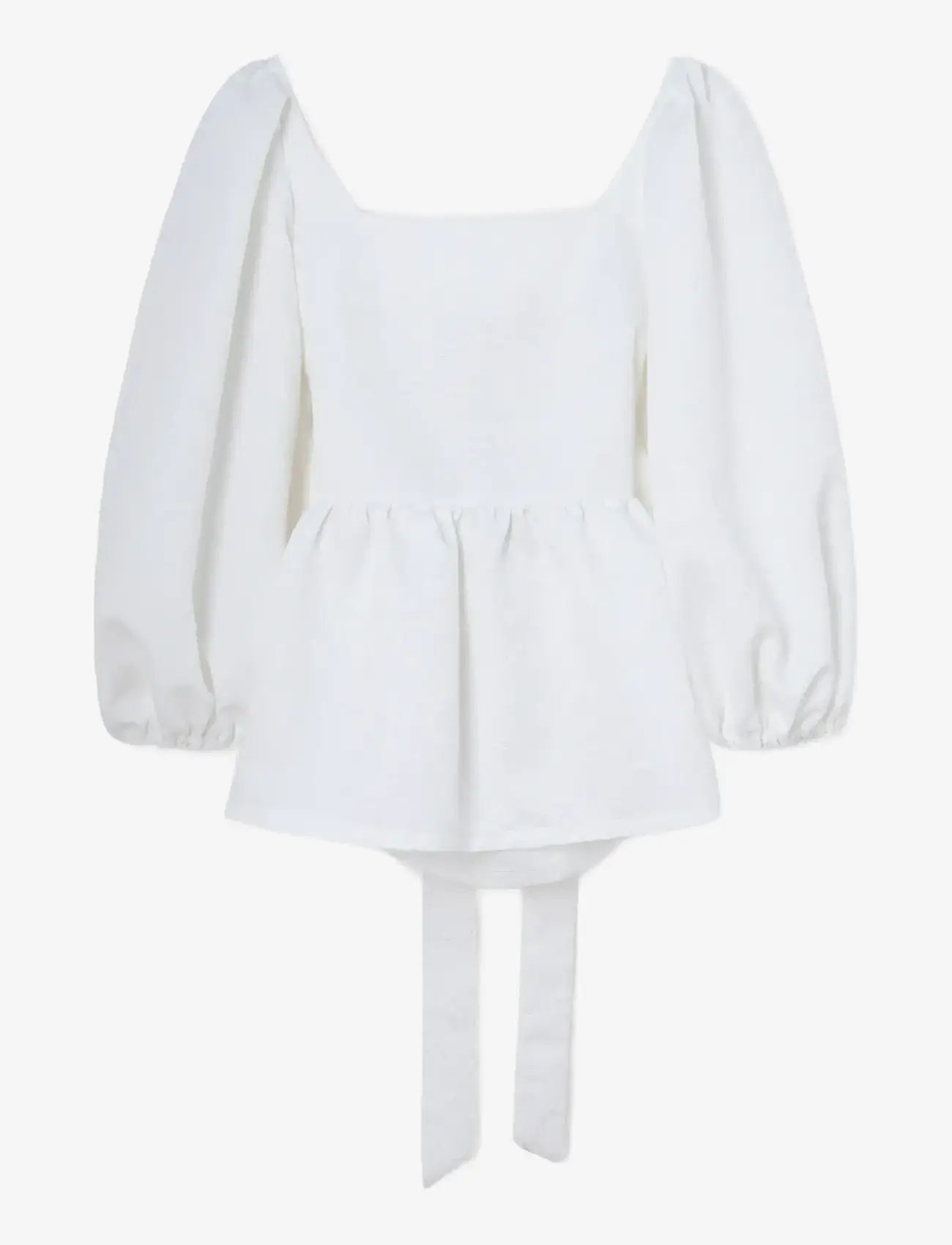 Laagam - CECILE WHITE BLOUSE - langærmede bluser - white - 1