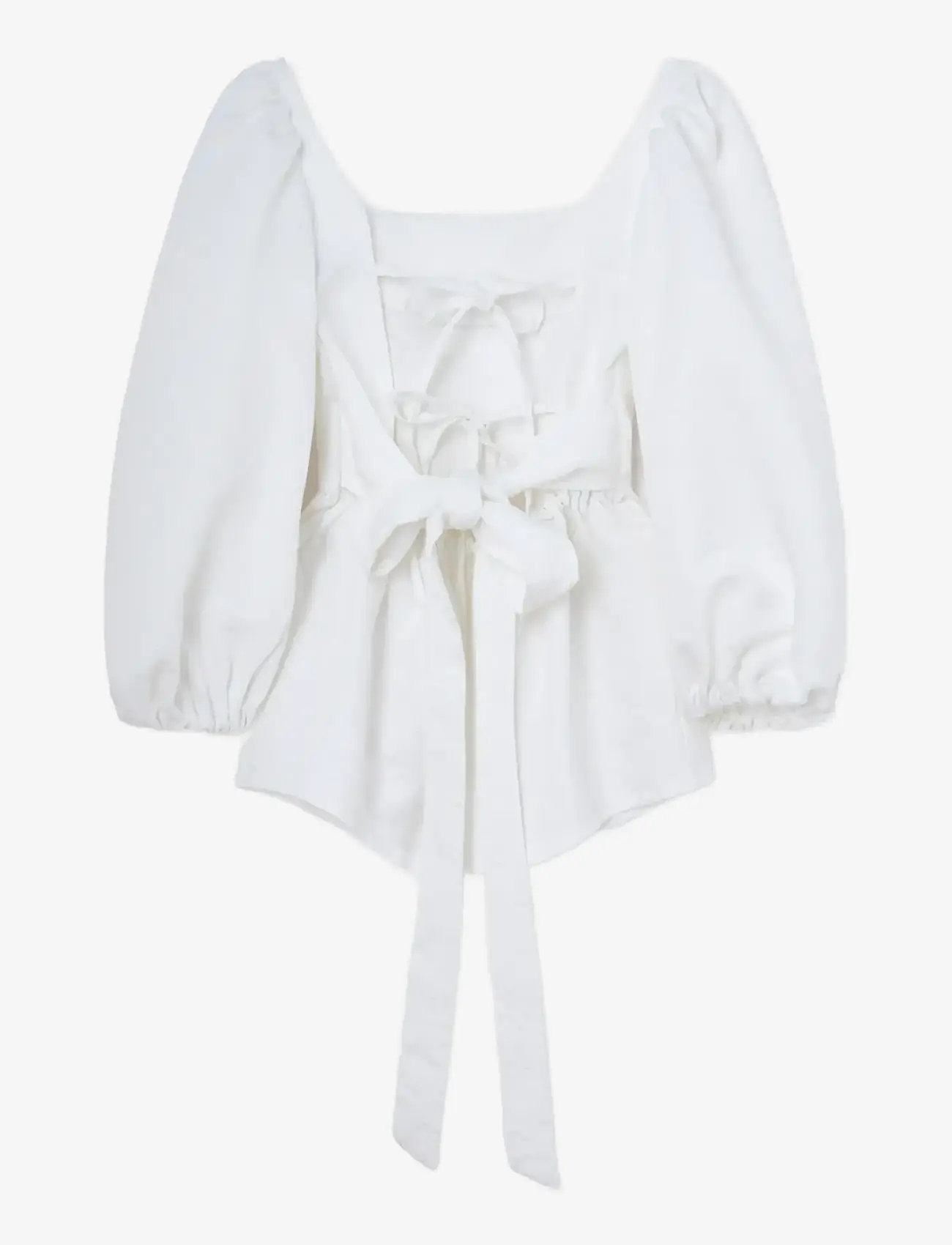 Laagam - CECILE WHITE BLOUSE - langærmede bluser - white - 2