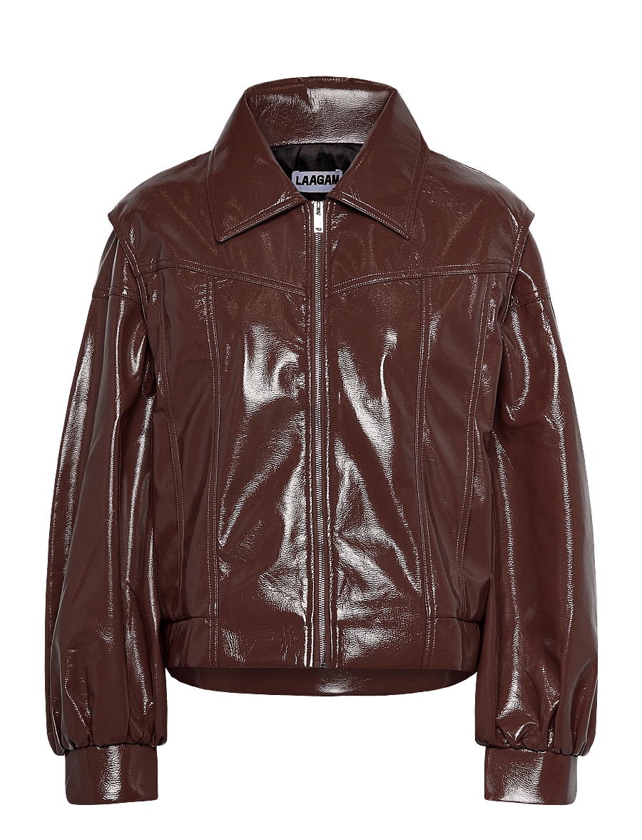 Laagam - CUPIDO BROWN BOMBER JACKET - lendurijakid - brown - 1