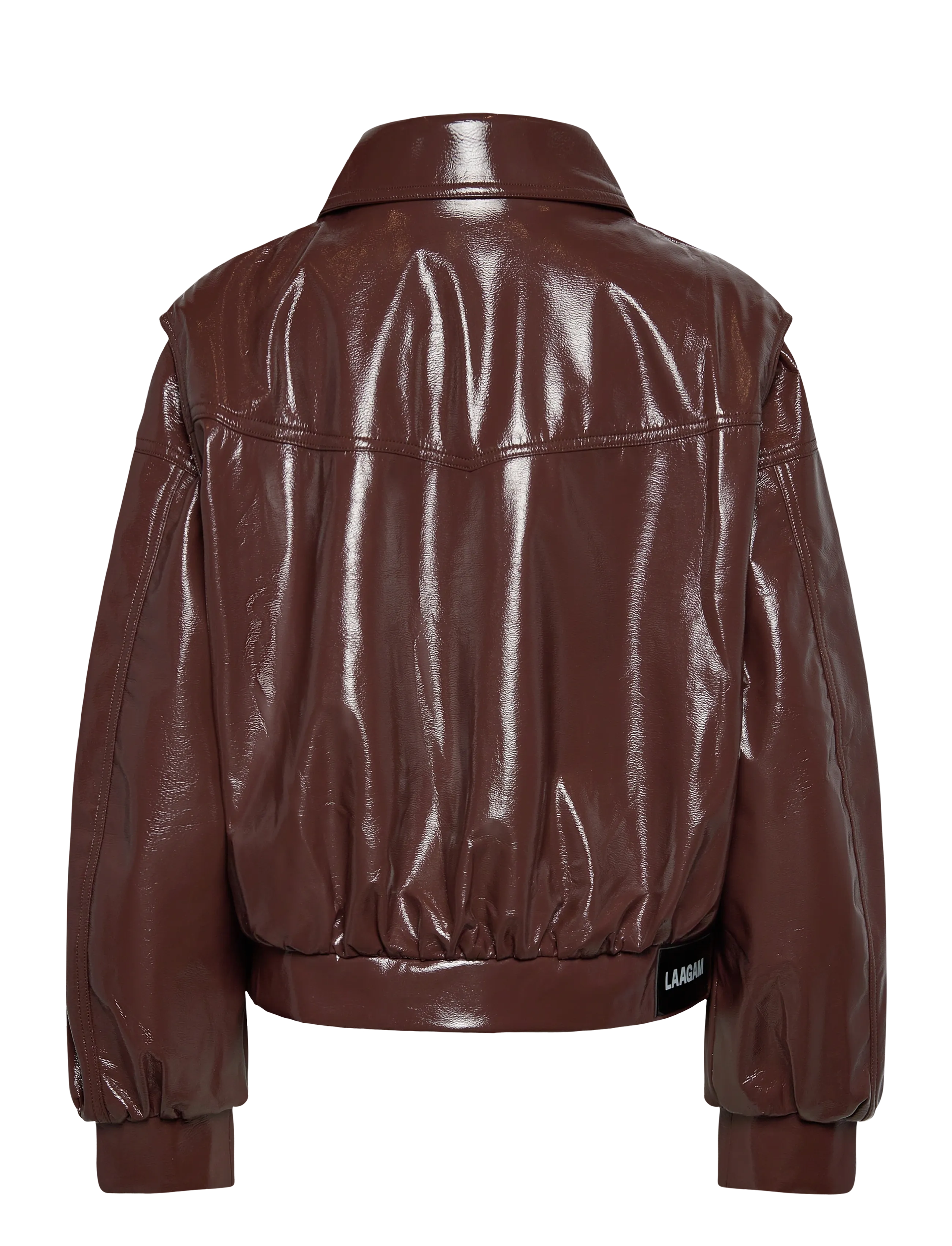 Laagam - CUPIDO BROWN BOMBER JACKET - spring jackets - brown - 2