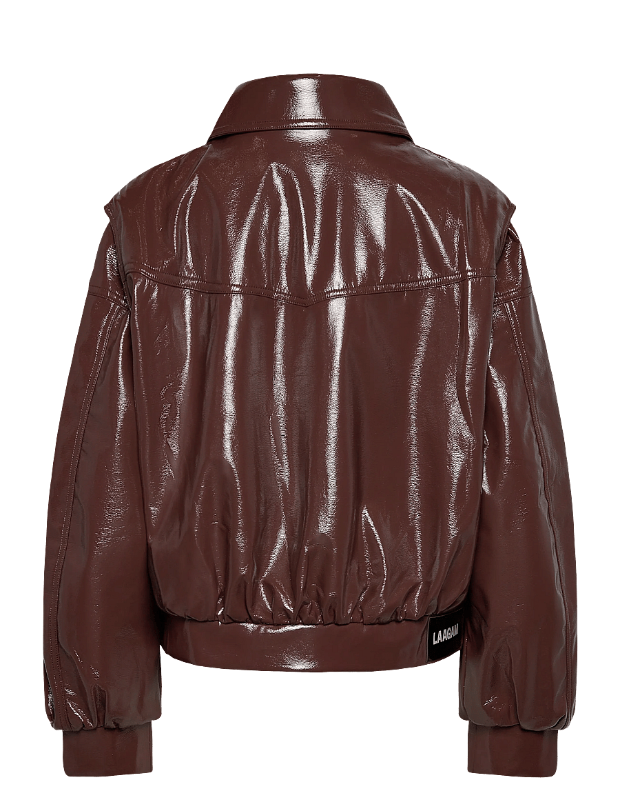 Laagam - CUPIDO BROWN BOMBER JACKET - lendurijakid - brown - 2