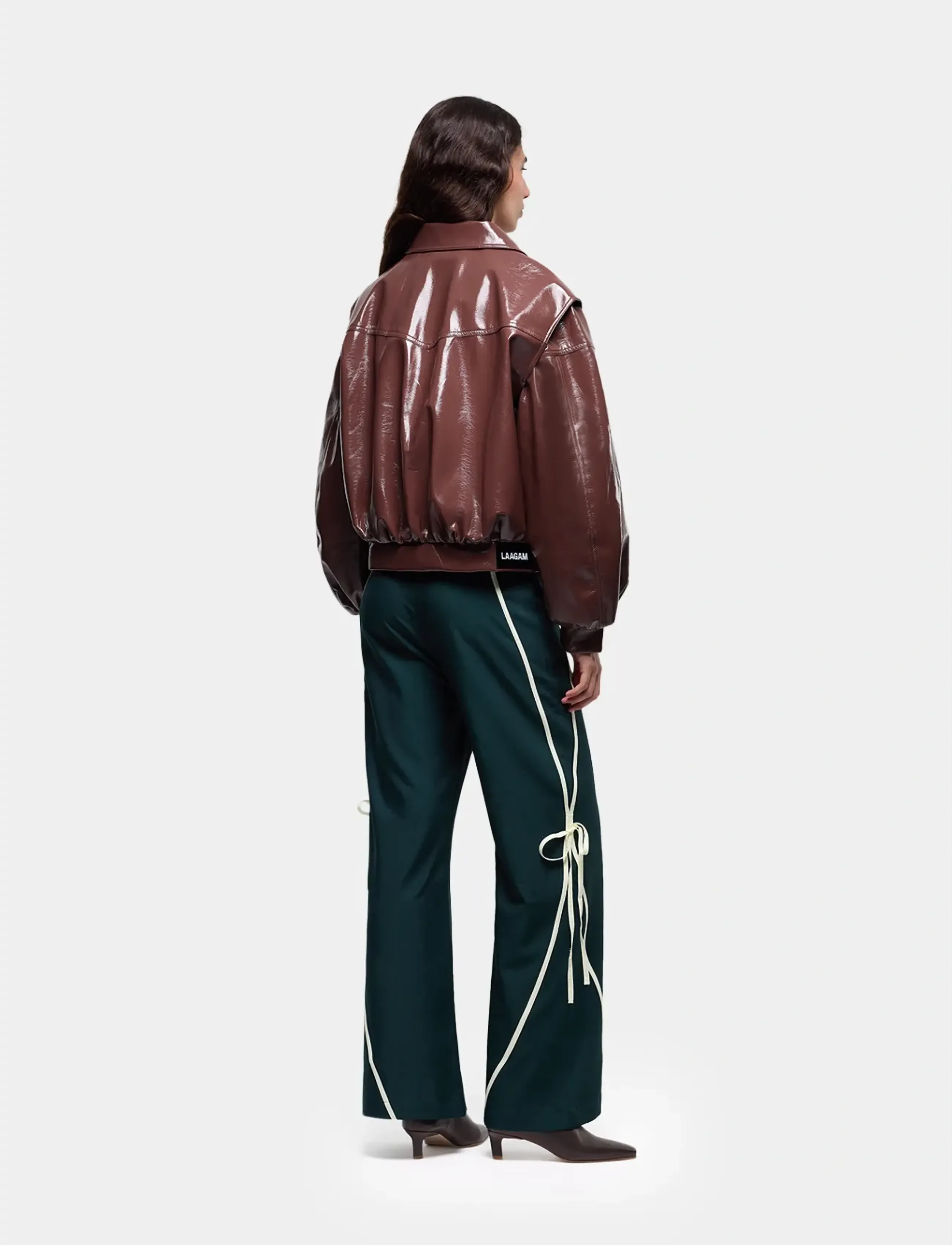 Laagam - CUPIDO BROWN BOMBER JACKET - lendurijakid - brown - 3