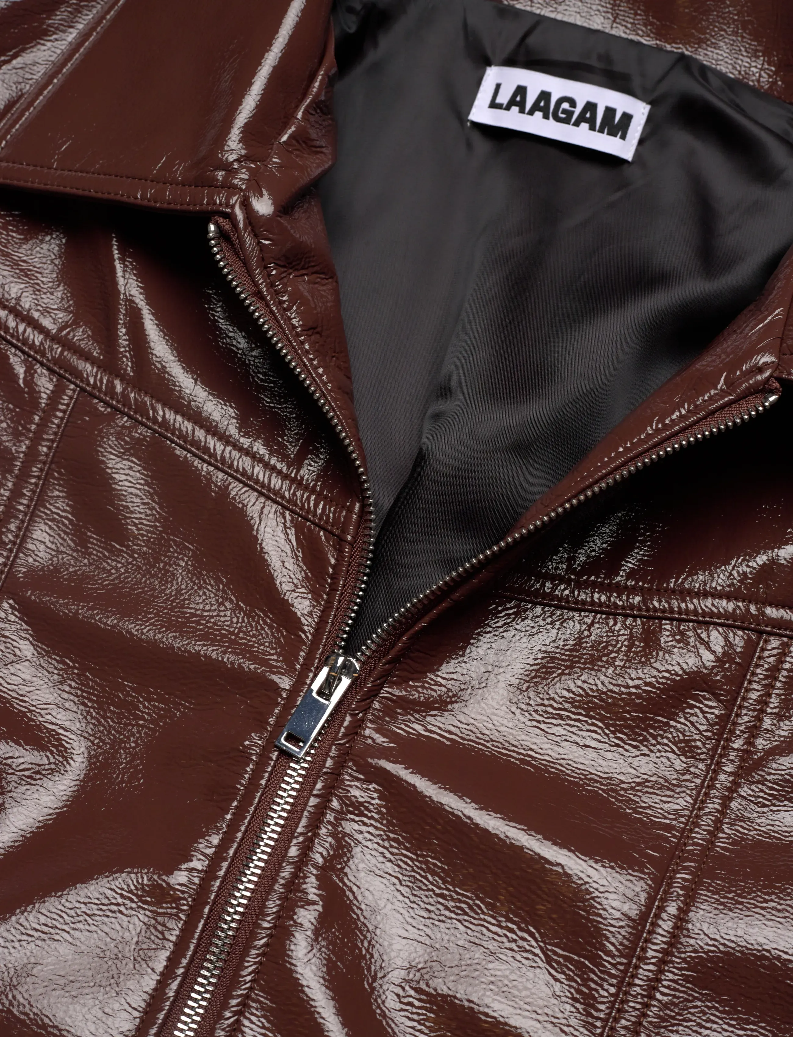 Laagam - CUPIDO BROWN BOMBER JACKET - spring jackets - brown - 5