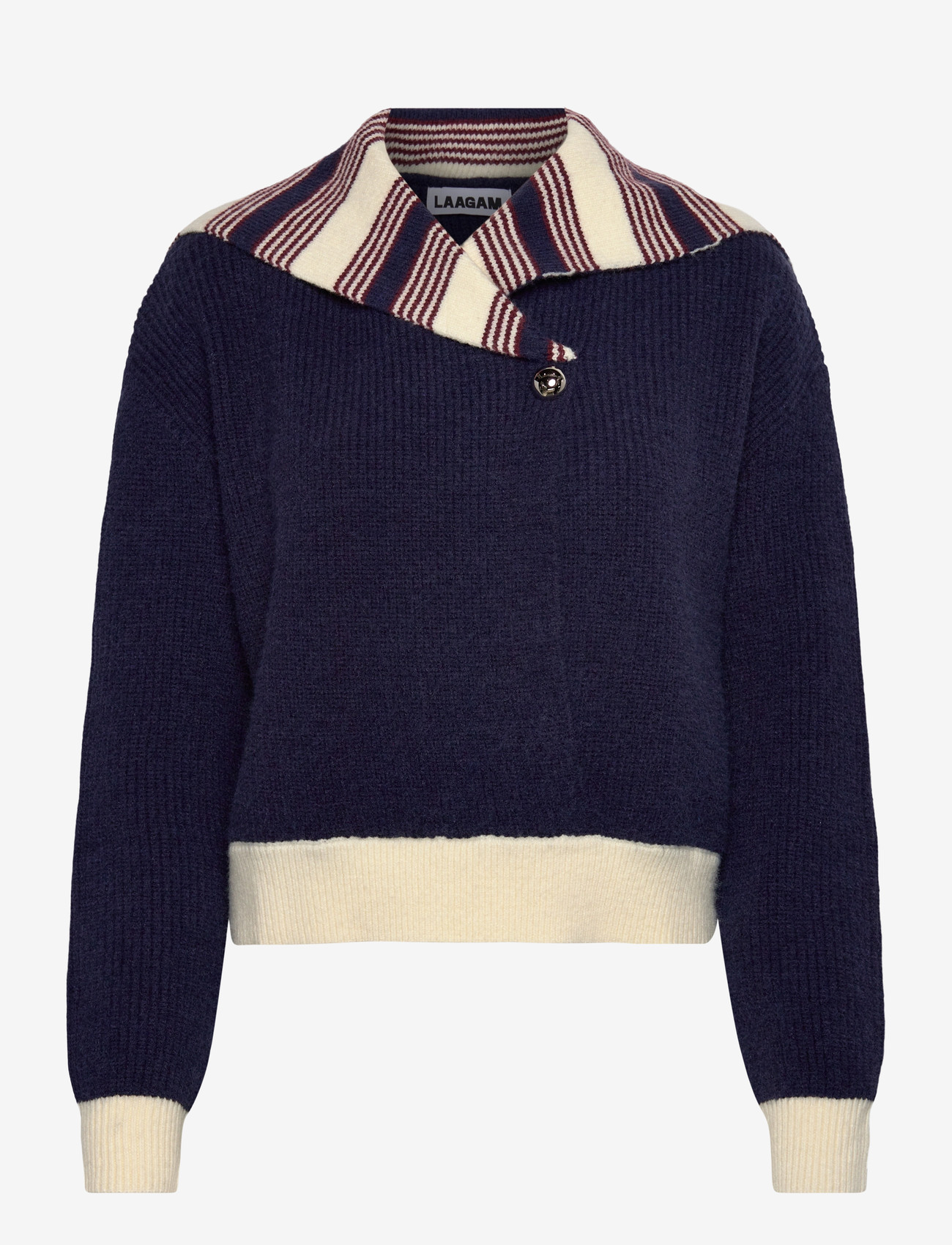 Laagam - NAPLES NAVY KNIT - koftor - dark navy blue - 1