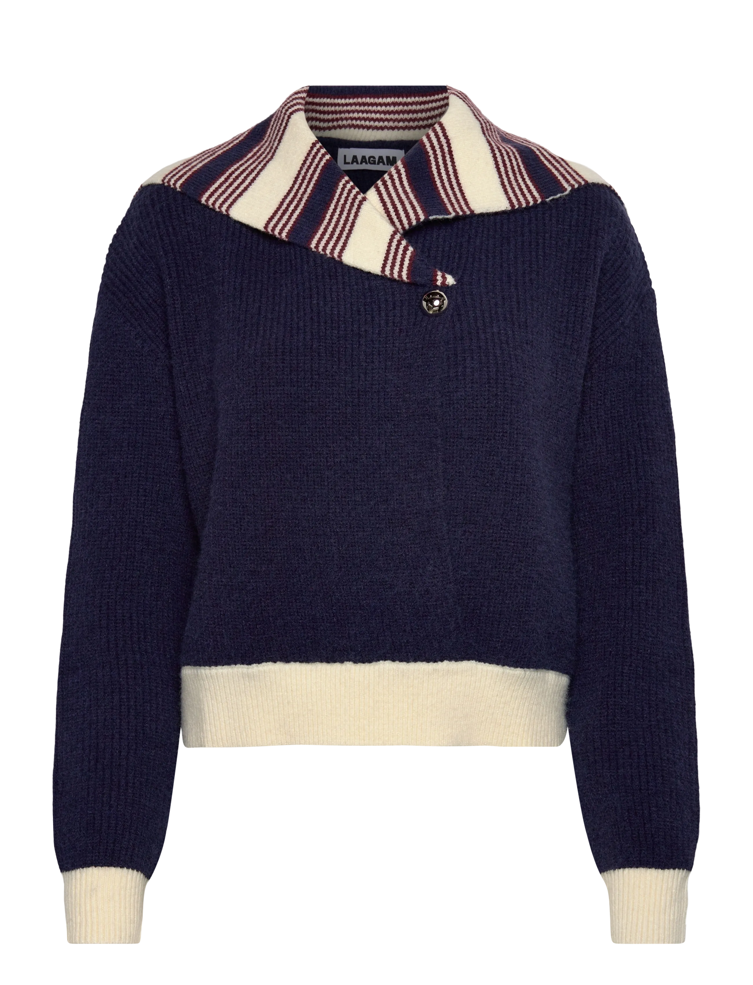 Laagam - NAPLES NAVY KNIT - koftor - dark navy blue - 1