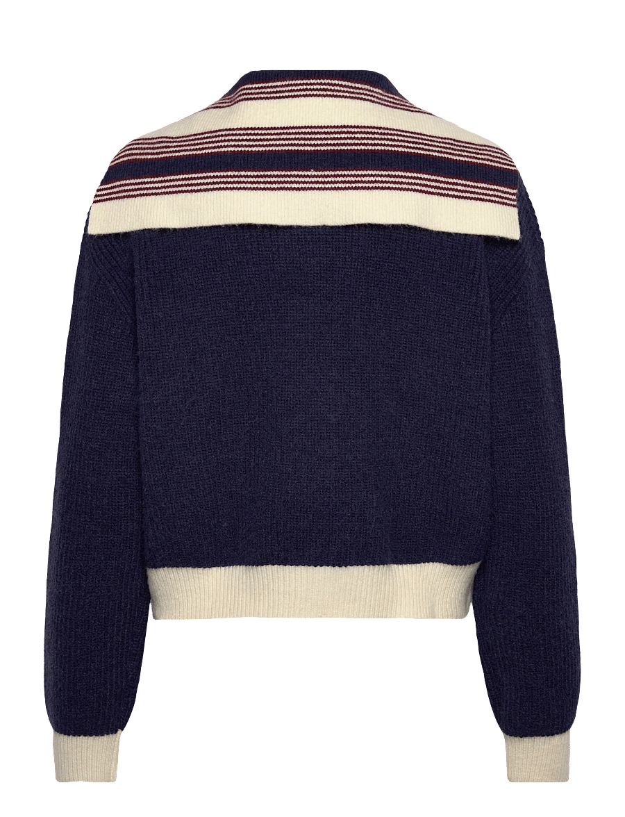 Laagam - NAPLES NAVY KNIT - koftor - dark navy blue - 2