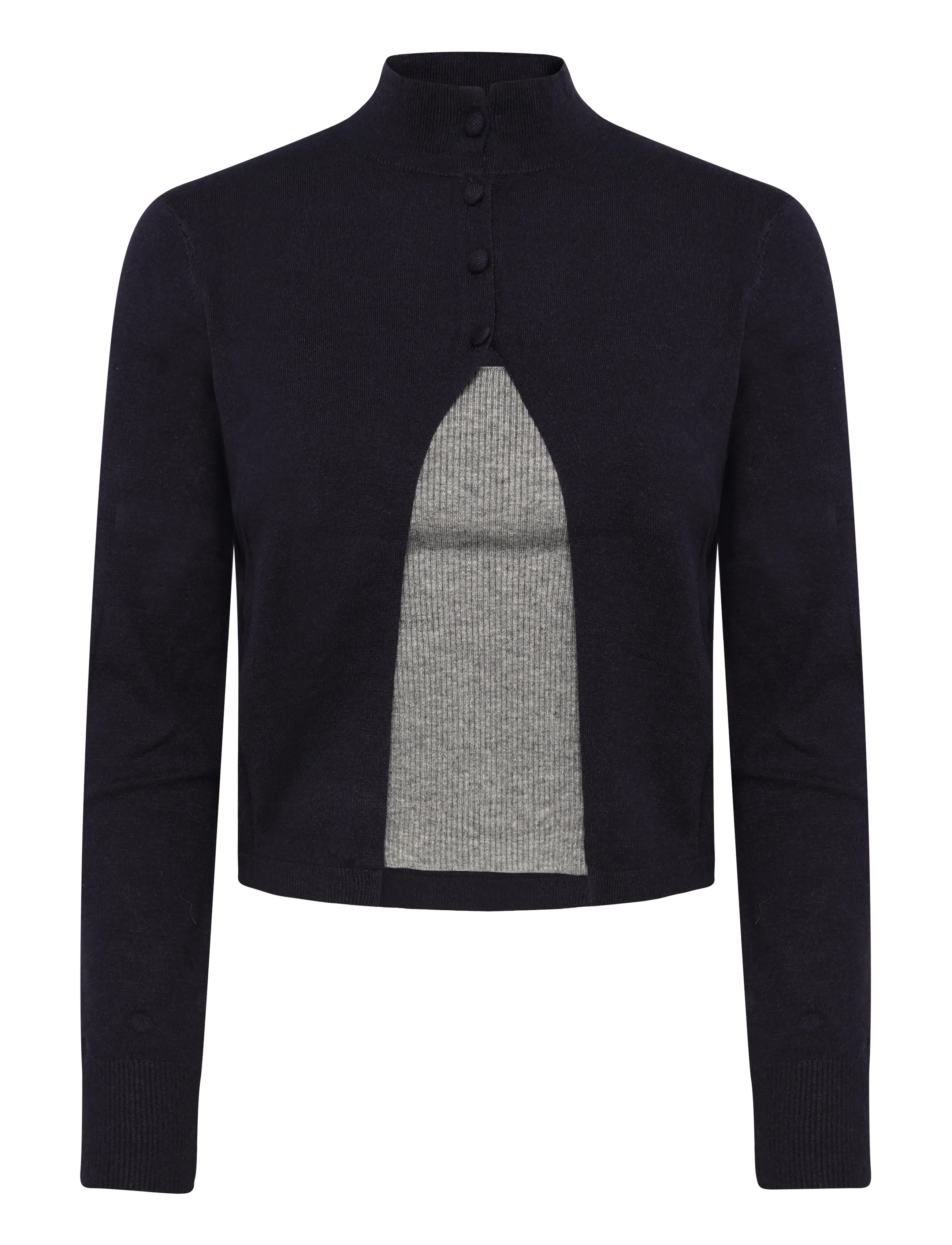Laagam HALSEY NAVY CARDIGAN - Kardiganid - NAVY BLUE / navy