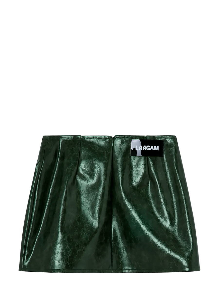 Laagam - LENA GREEN SKIRT - kurze röcke - green - 2