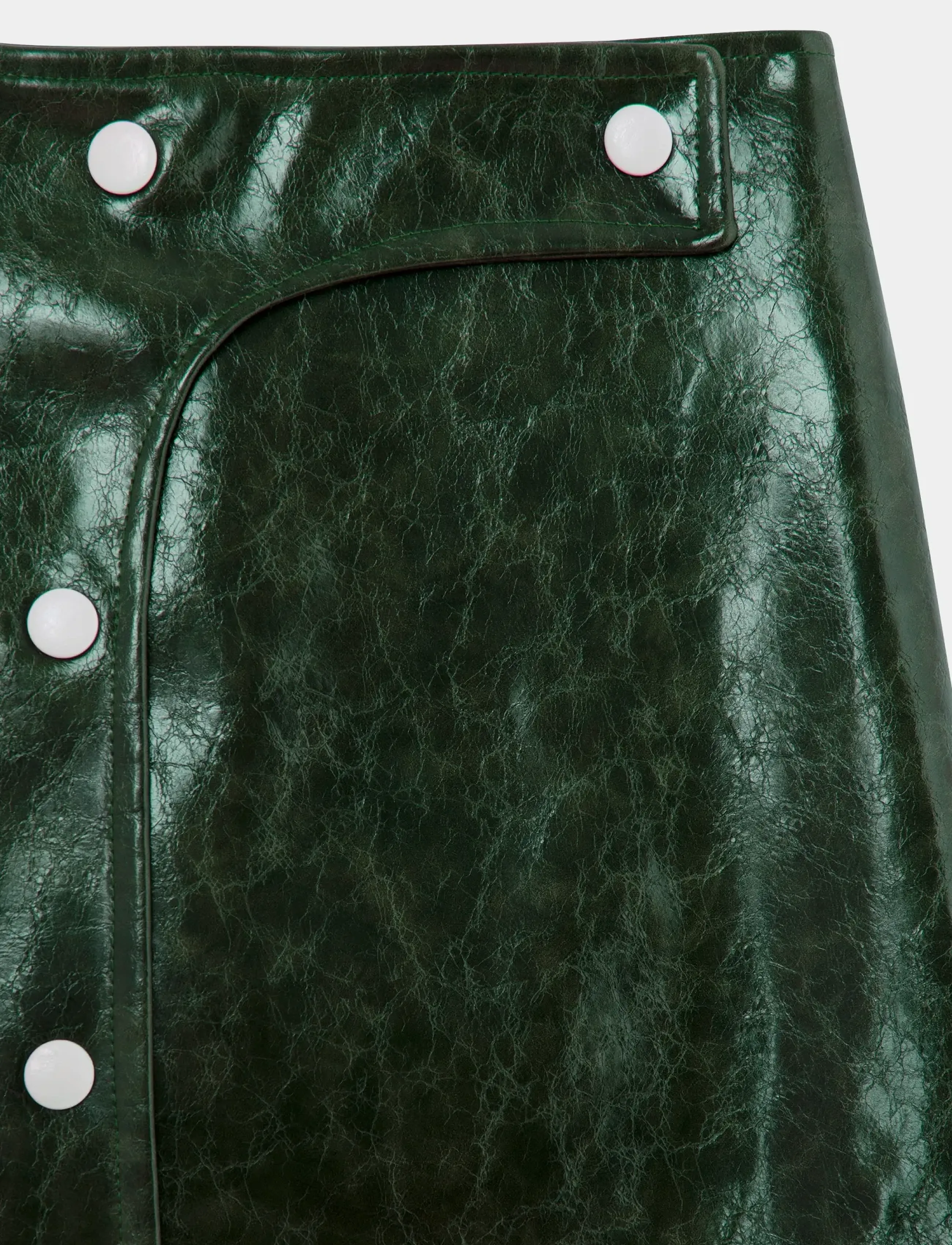 Laagam - LENA GREEN SKIRT - korta kjolar - green - 4